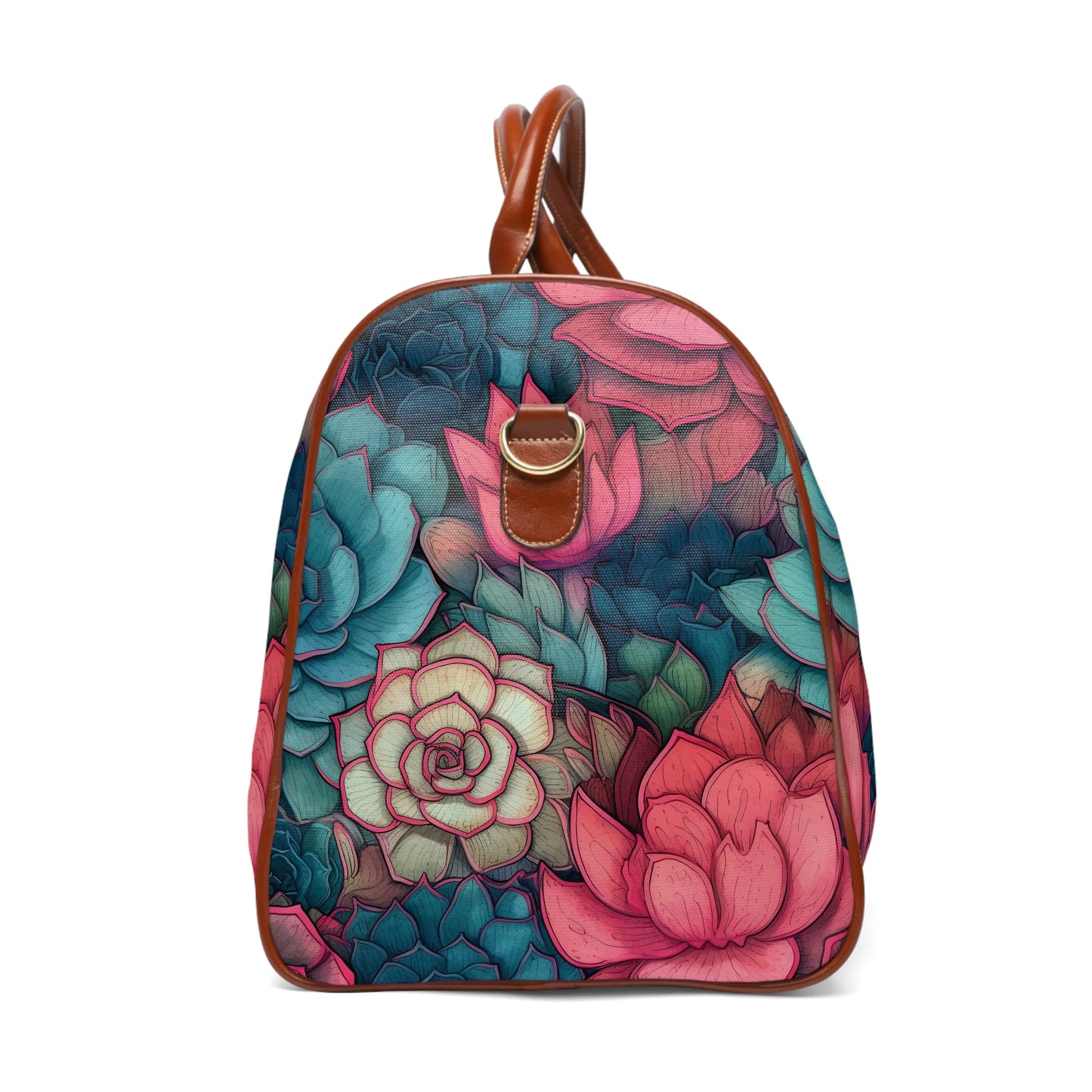 Bright Eternal Flowers Fantasy Travel Bag