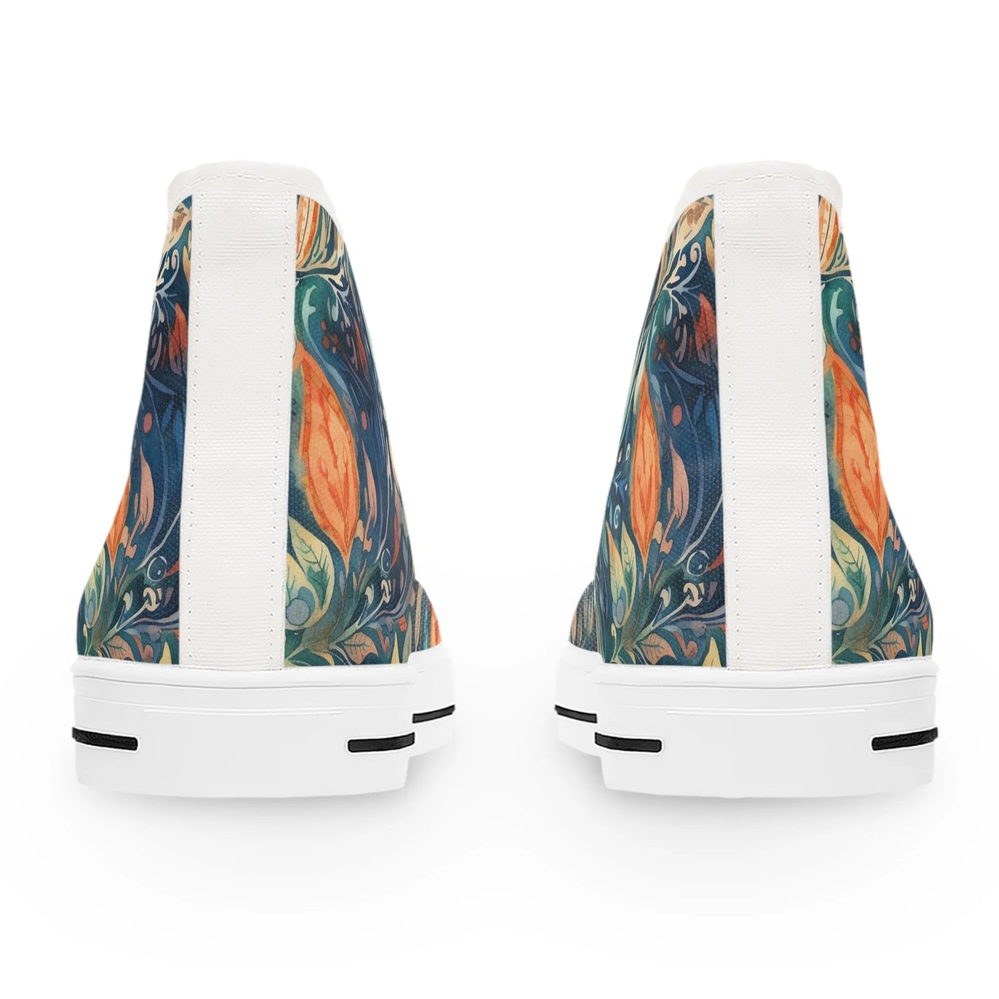 Bohemian Bloom High Top Sneakers