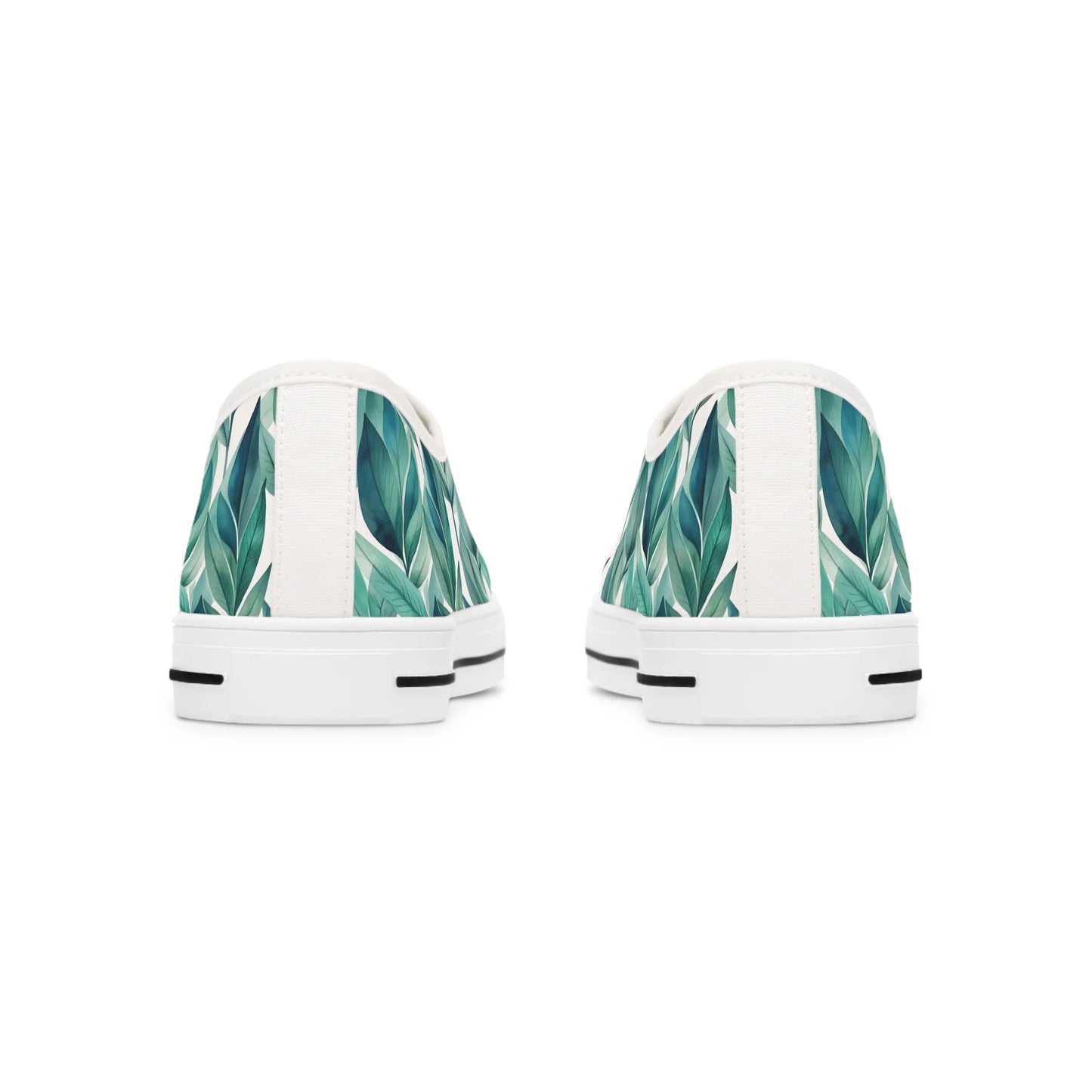 Leafy Chic Low Top Sneakers