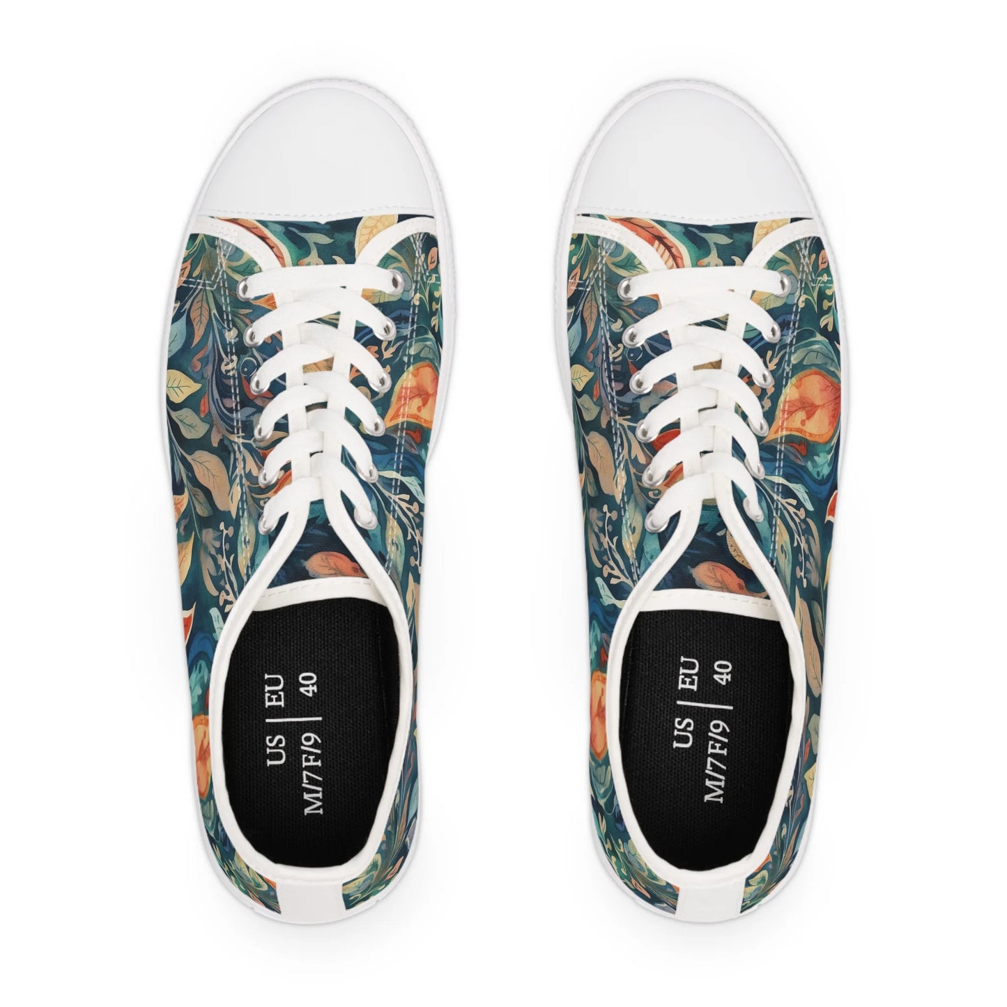 Bohemian Bloom Low Top Sneakers