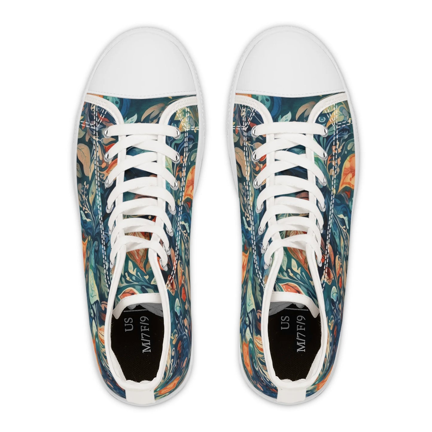 Bohemian Bloom High Top Sneakers