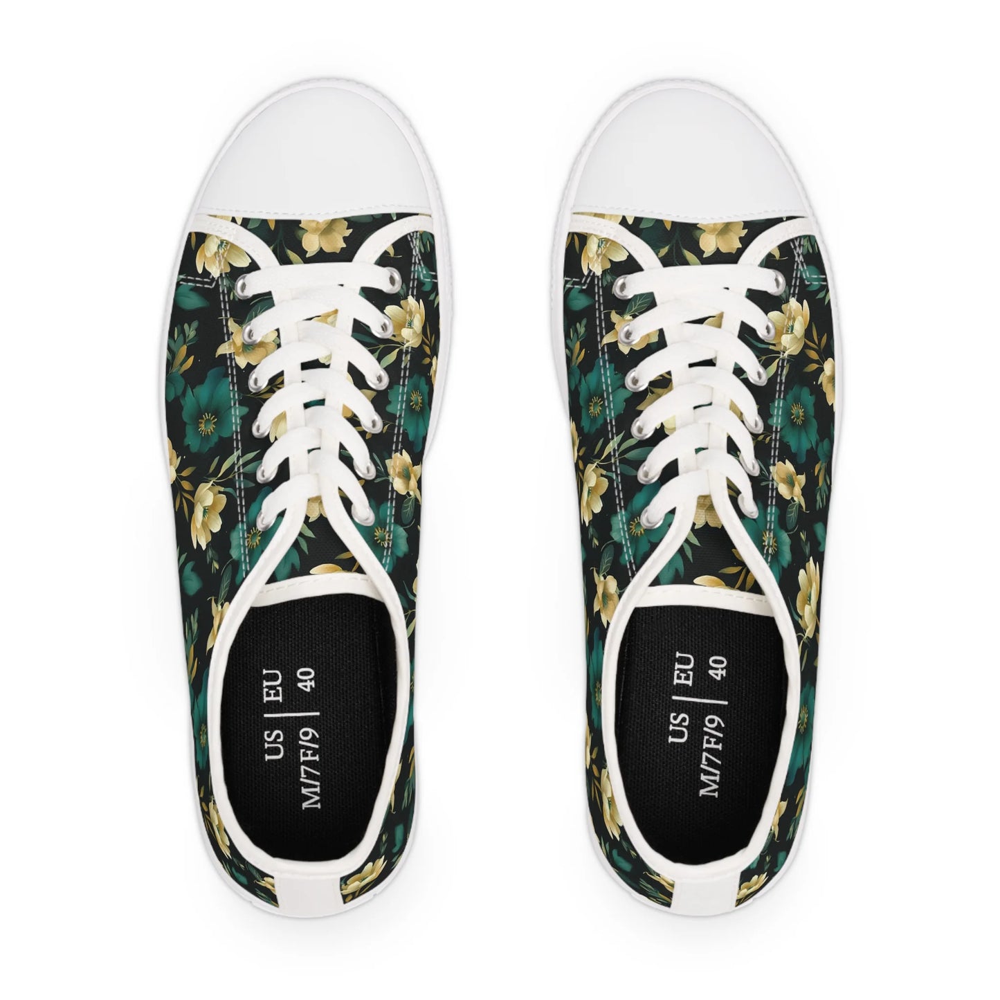 Minimalist Blooms Low Top Sneakers