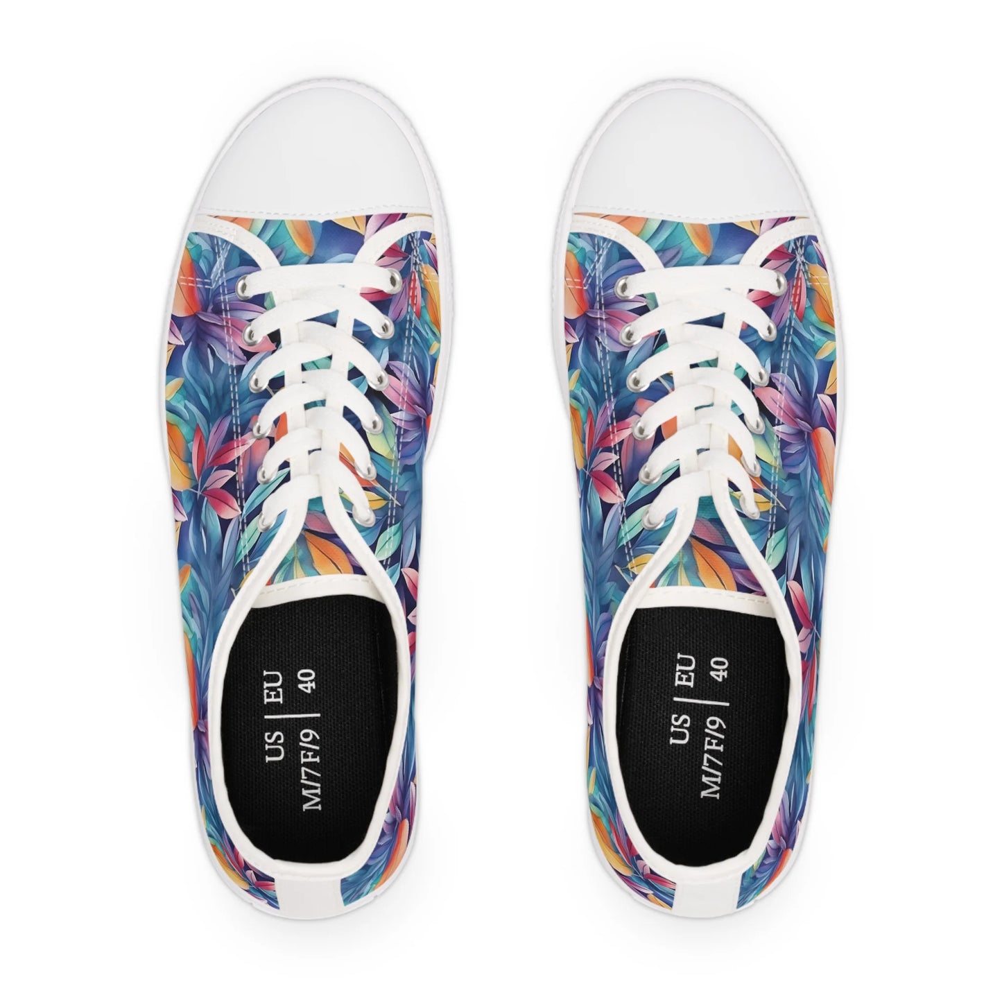 Luminous Leaves Low Top Sneakers