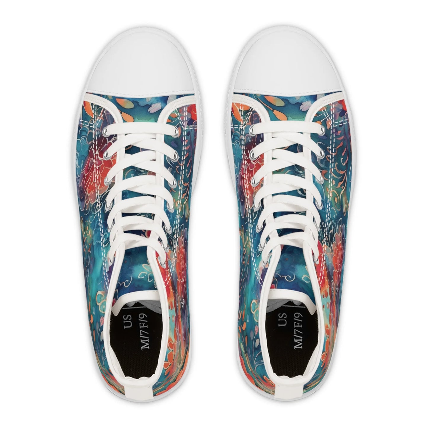 Ethereal Meadow High Top Sneakers