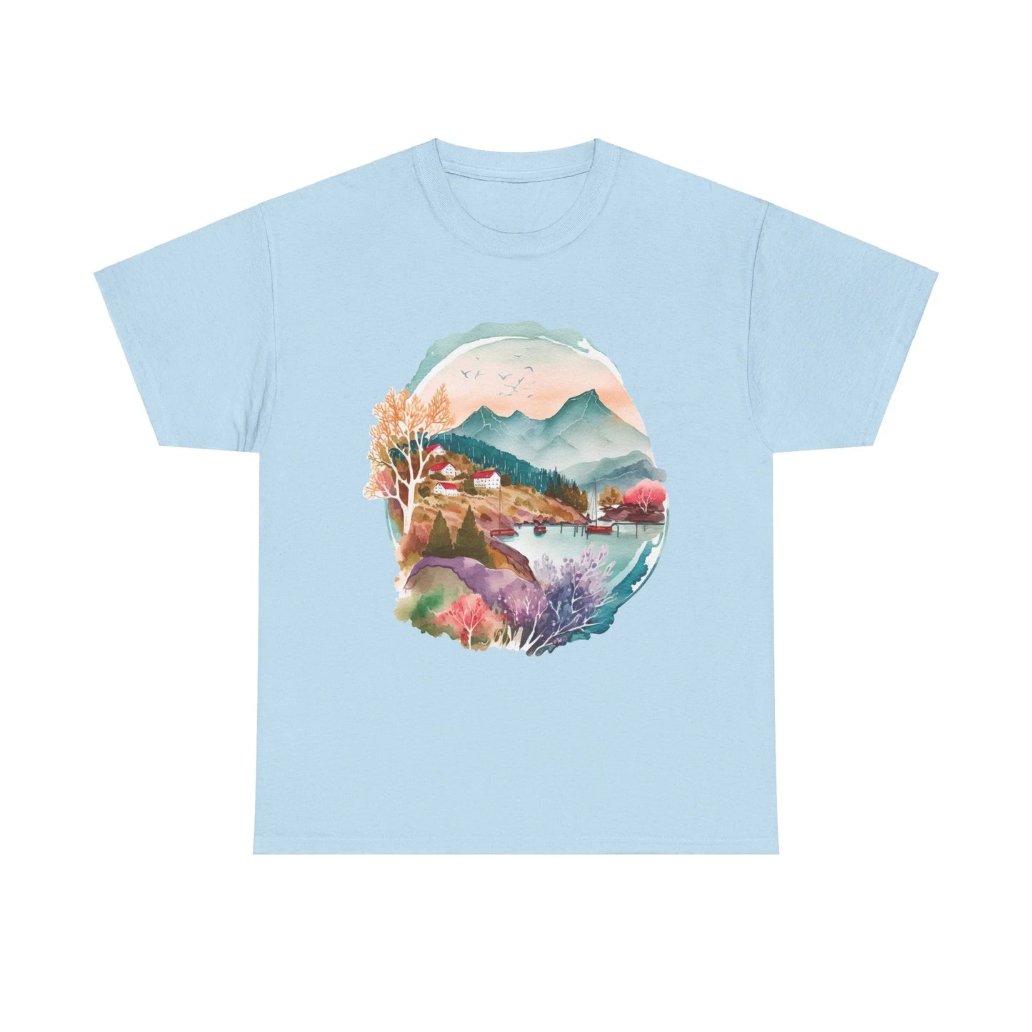 Forest Whispers Woman Heavy Cotton T-shirt