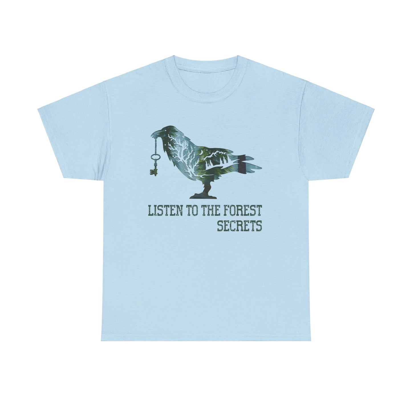 Listen to the Forest's Secrets Woman Heavy Cotton T-shirt