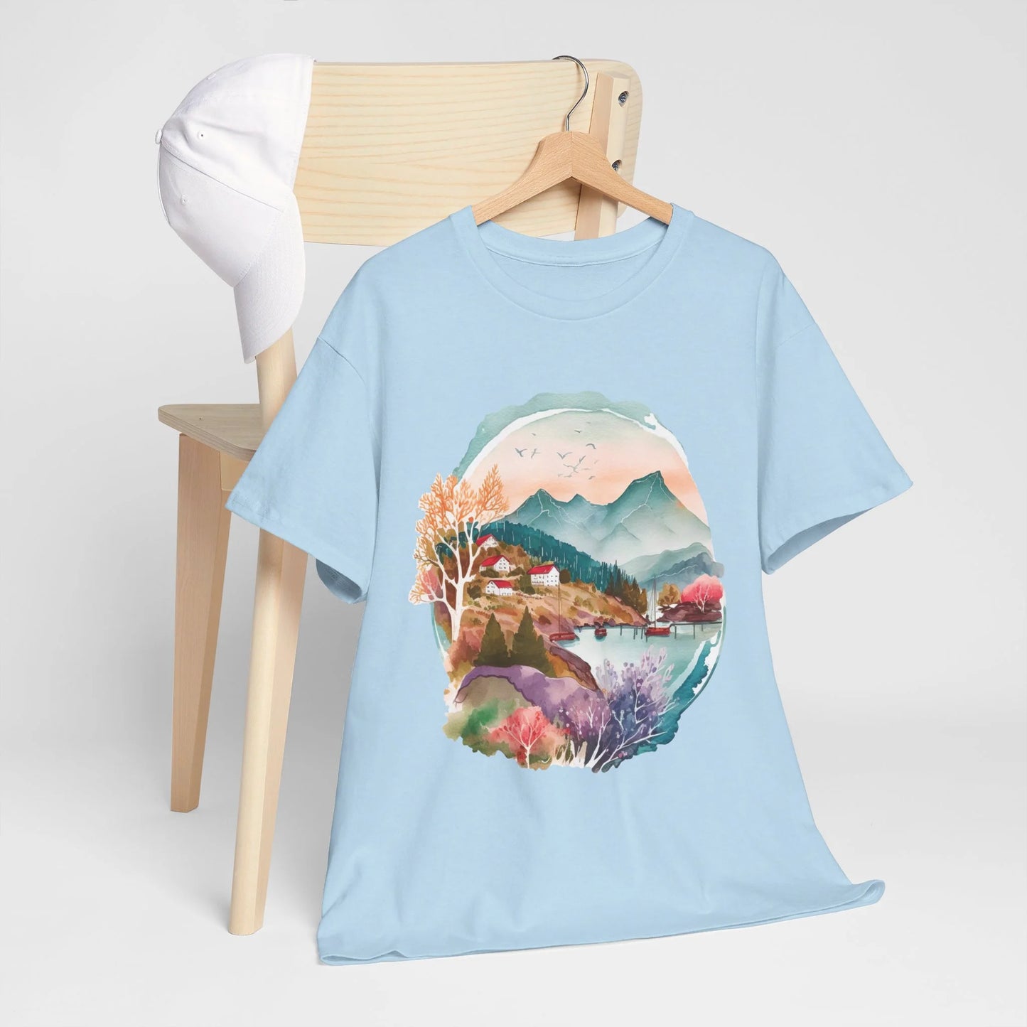 Forest Whispers Woman Heavy Cotton T-shirt