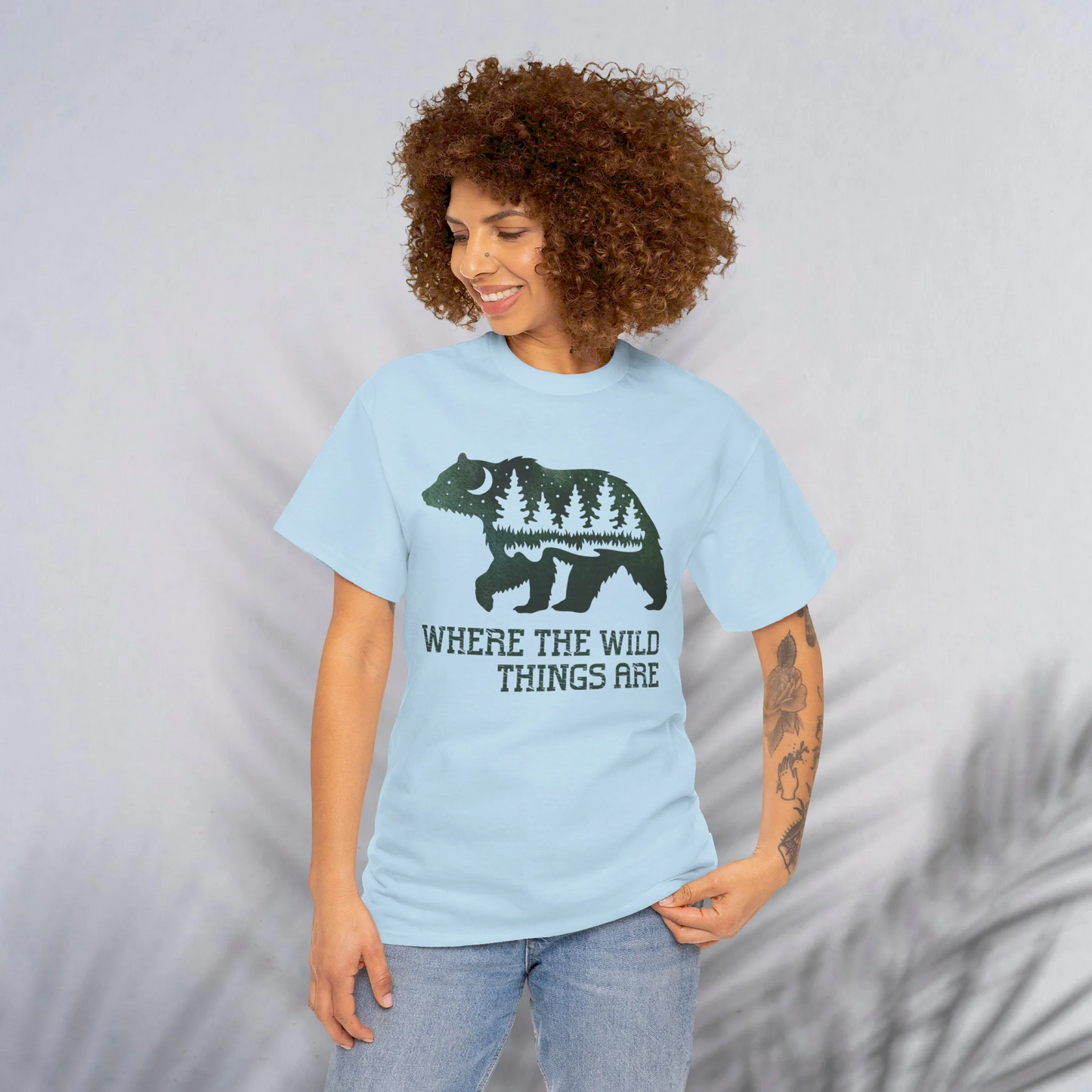 Where the Wild Things Are Woman Heavy Cotton T-shirt