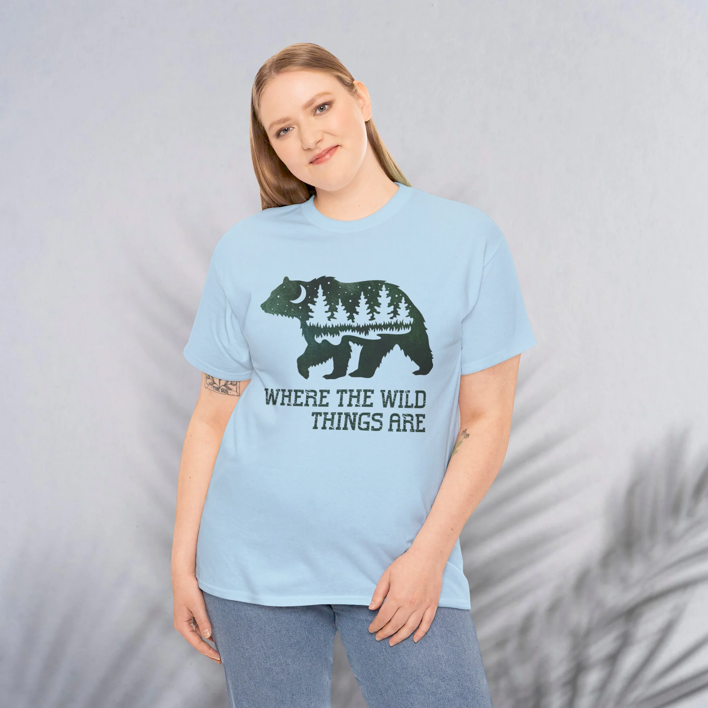 Where the Wild Things Are Woman Heavy Cotton T-shirt