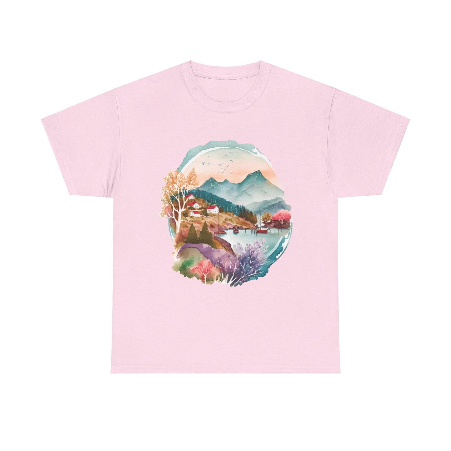 Forest Whispers Woman Heavy Cotton T-shirt