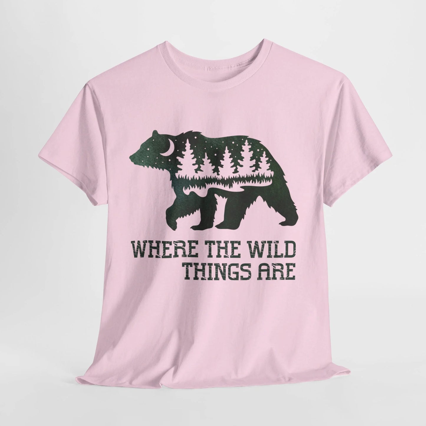 Where the Wild Things Are Woman Heavy Cotton T-shirt