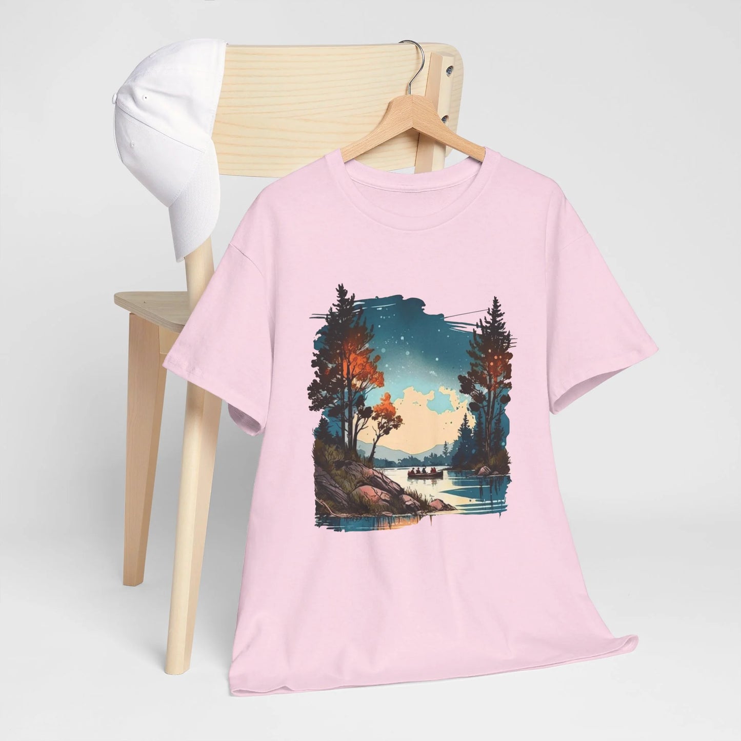 Where Adventure Begins Woman Heavy Cotton T-shirt