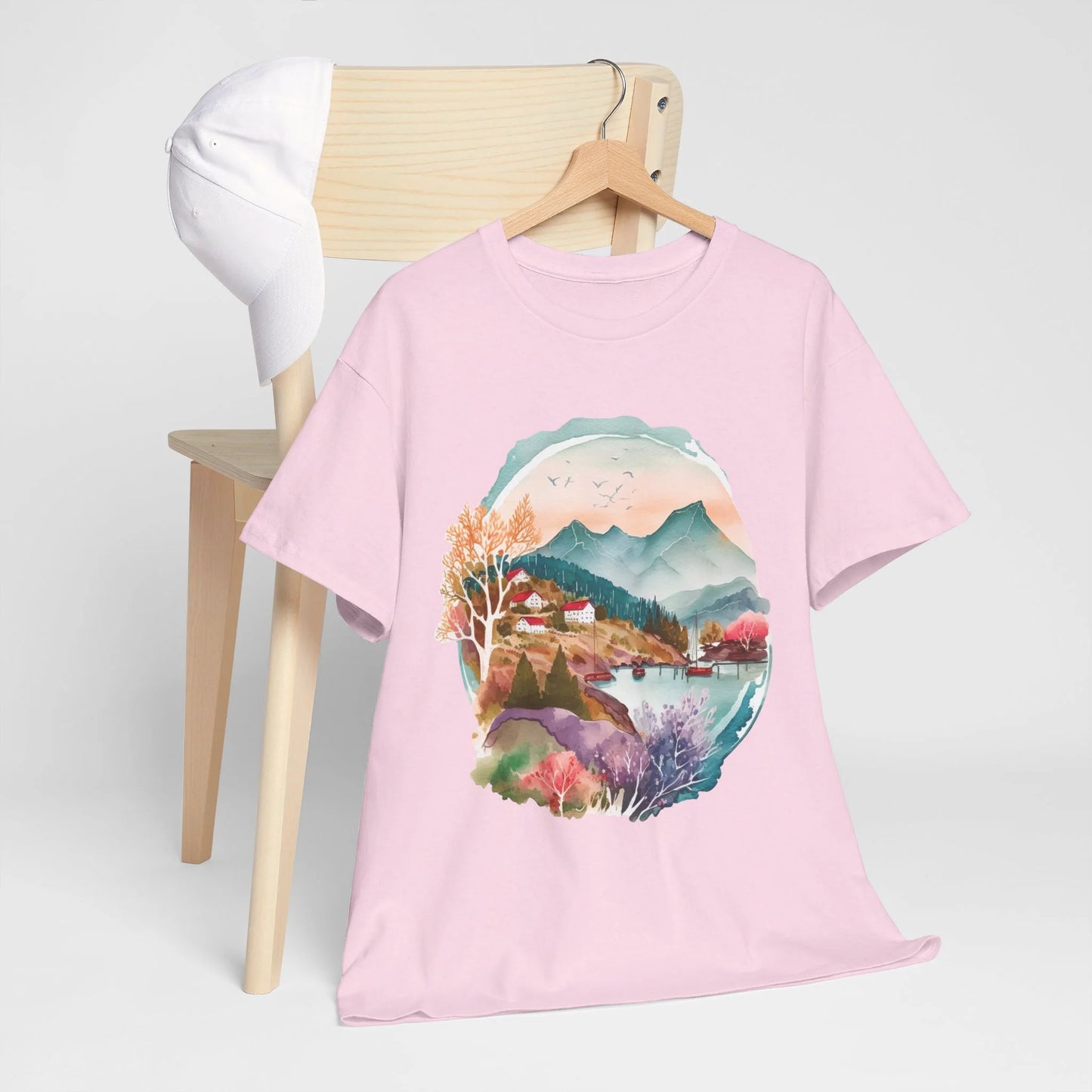 Forest Whispers Woman Heavy Cotton T-shirt