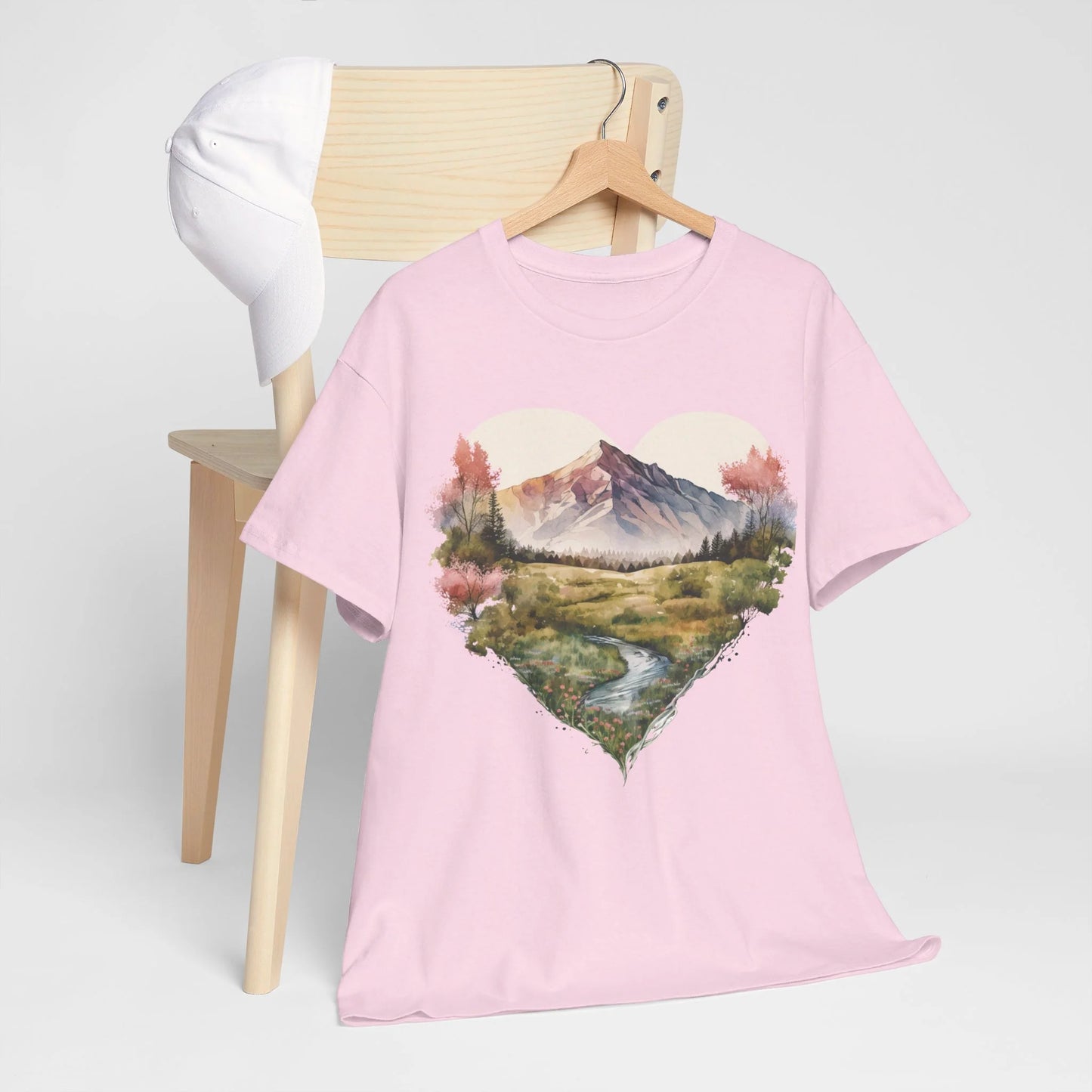 Deepening the Love for Forest Treasures Woman Heavy Cotton T-shirt