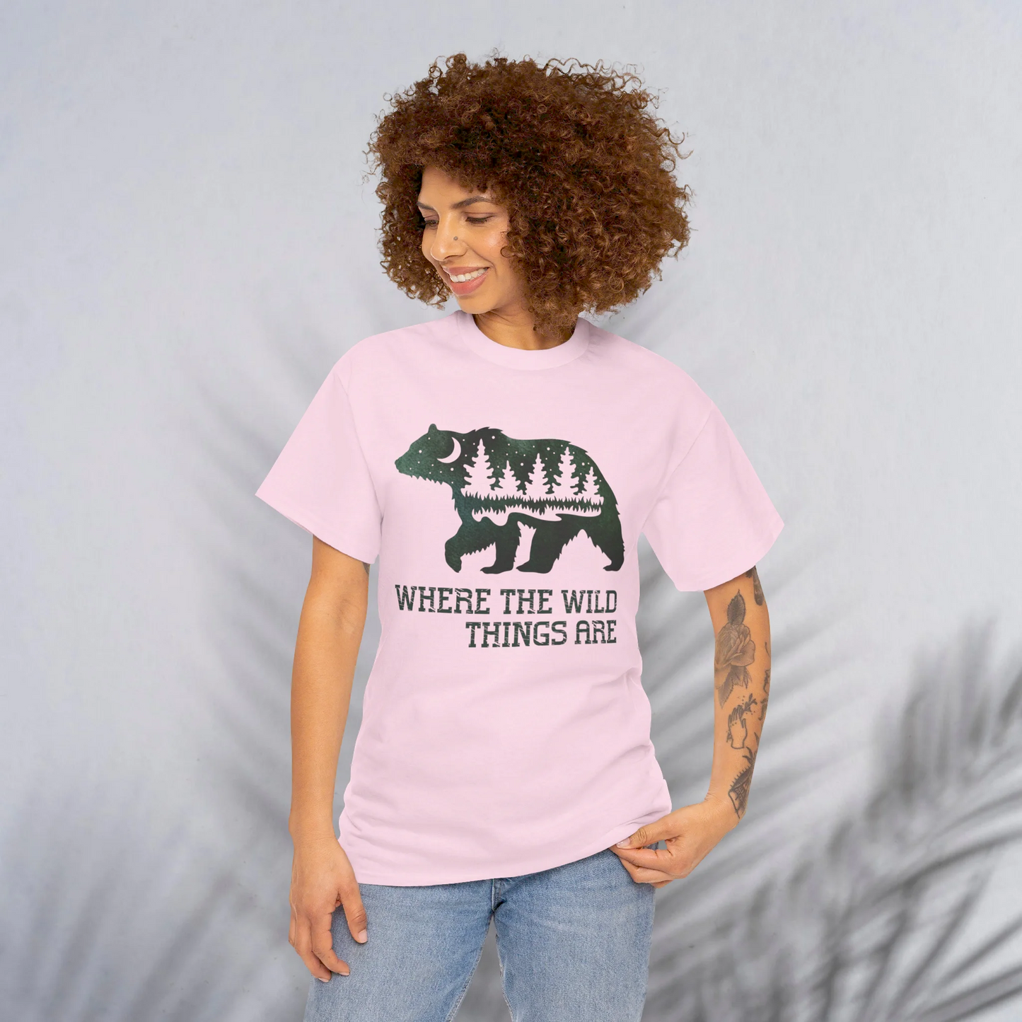 Where the Wild Things Are Woman Heavy Cotton T-shirt