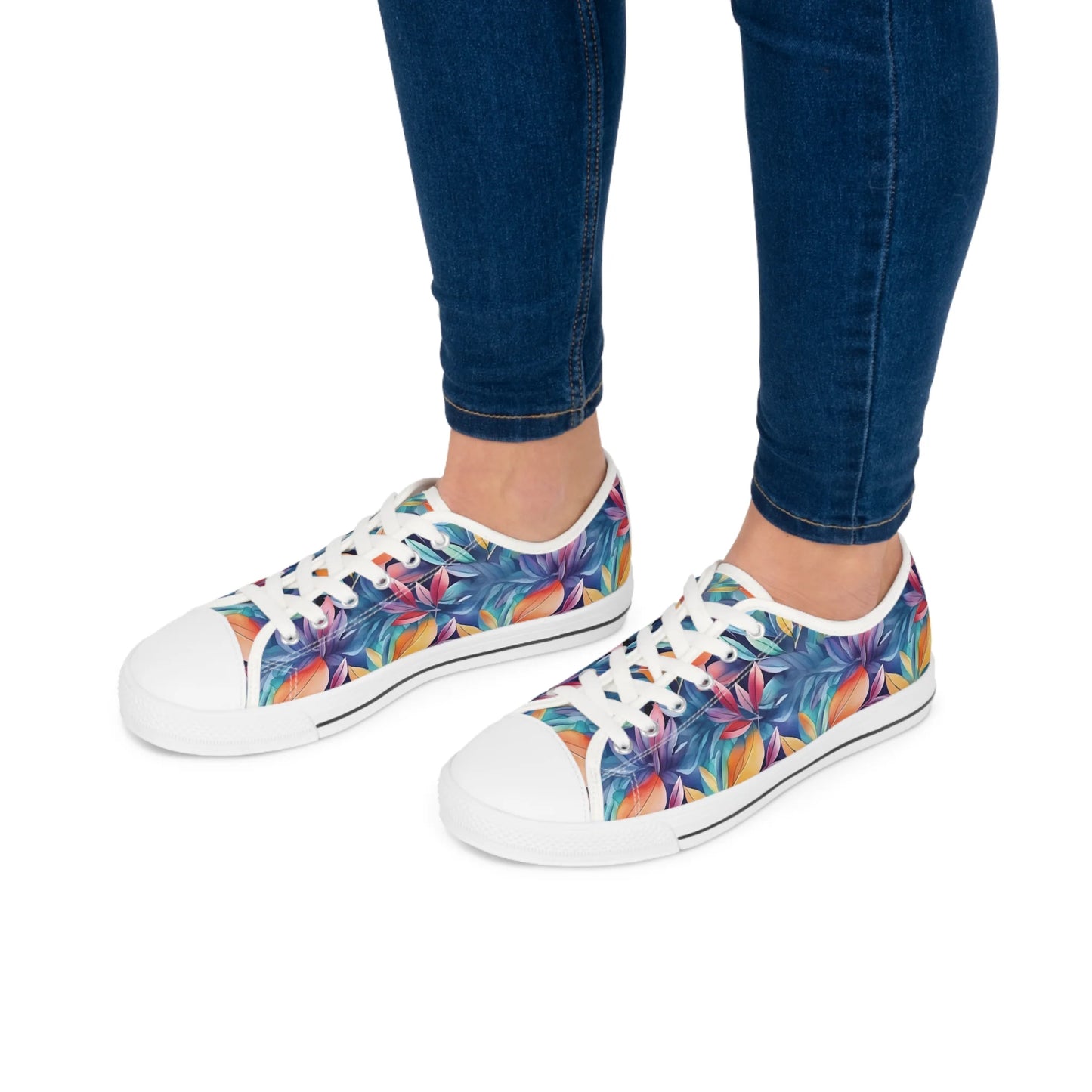 Luminous Leaves Low Top Sneakers