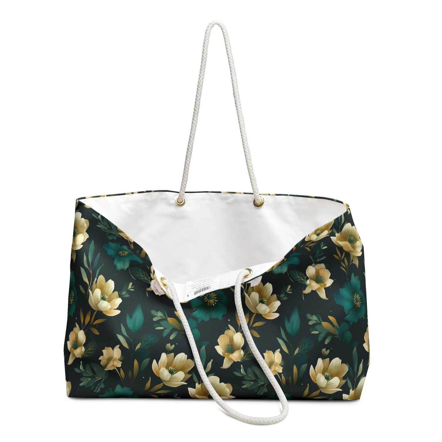 Minimalist Blooms Weekender Bag