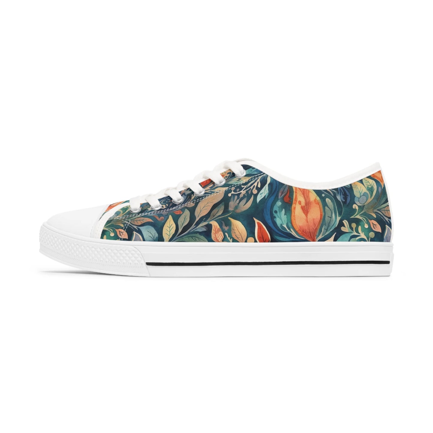 Bohemian Bloom Low Top Sneakers