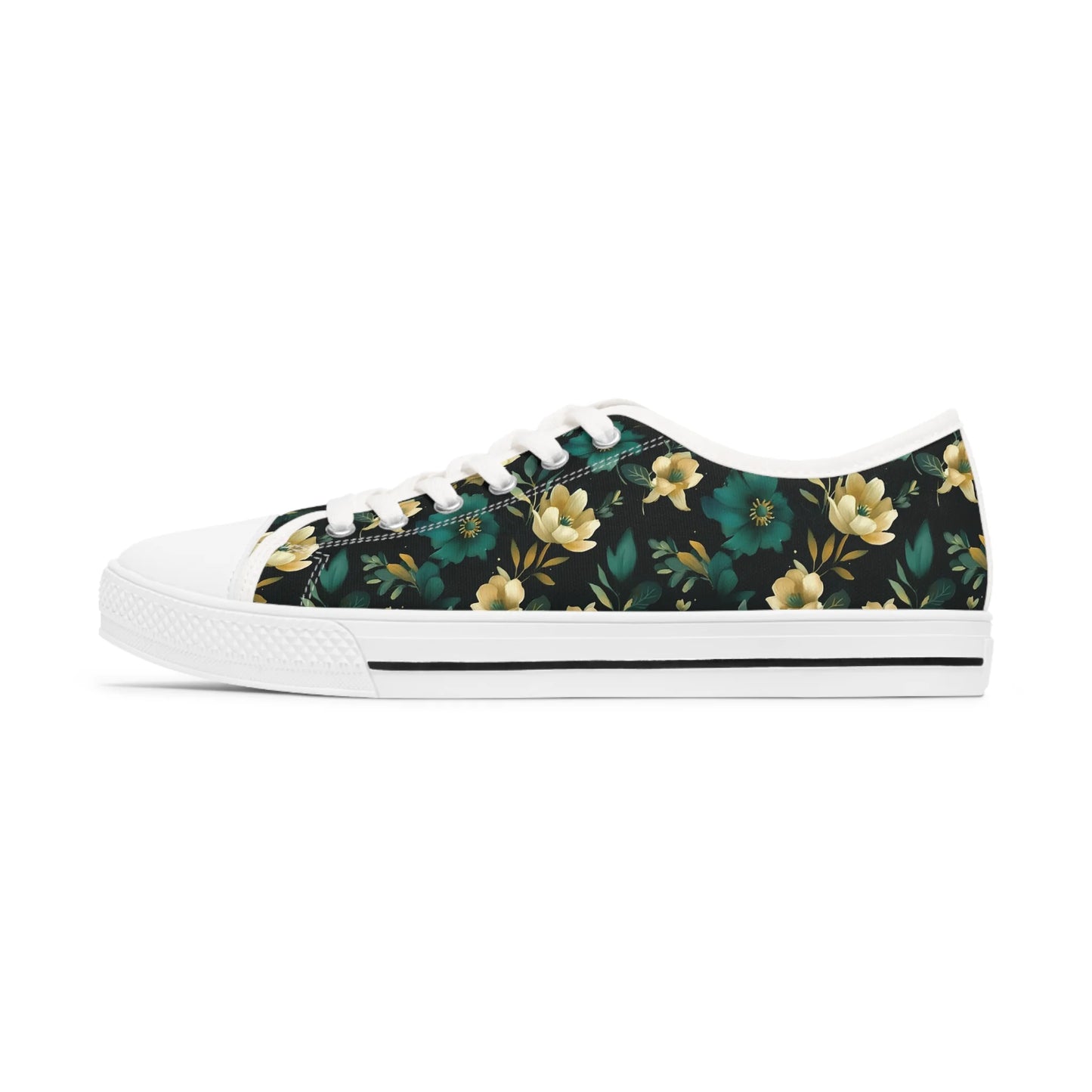 Minimalist Blooms Low Top Sneakers