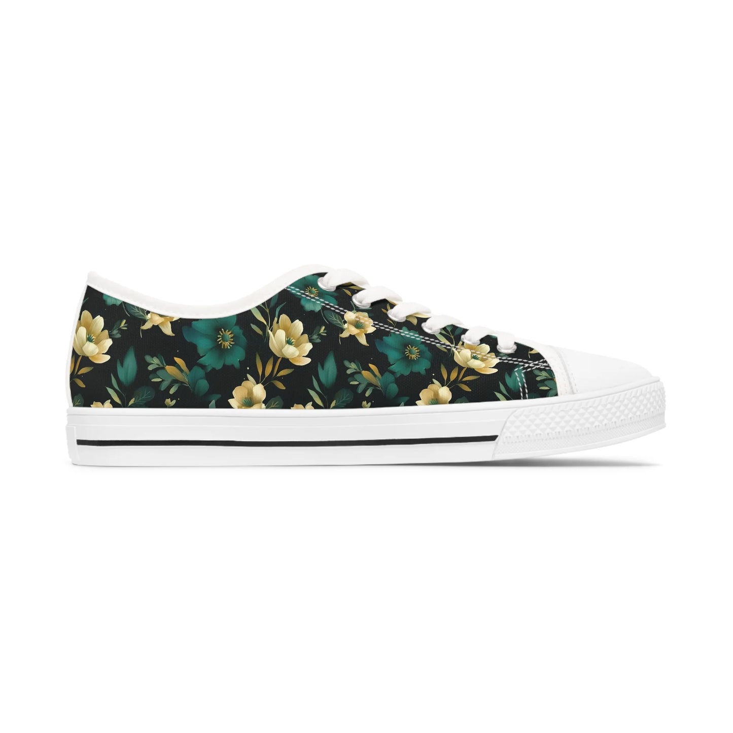 Minimalist Blooms Low Top Sneakers