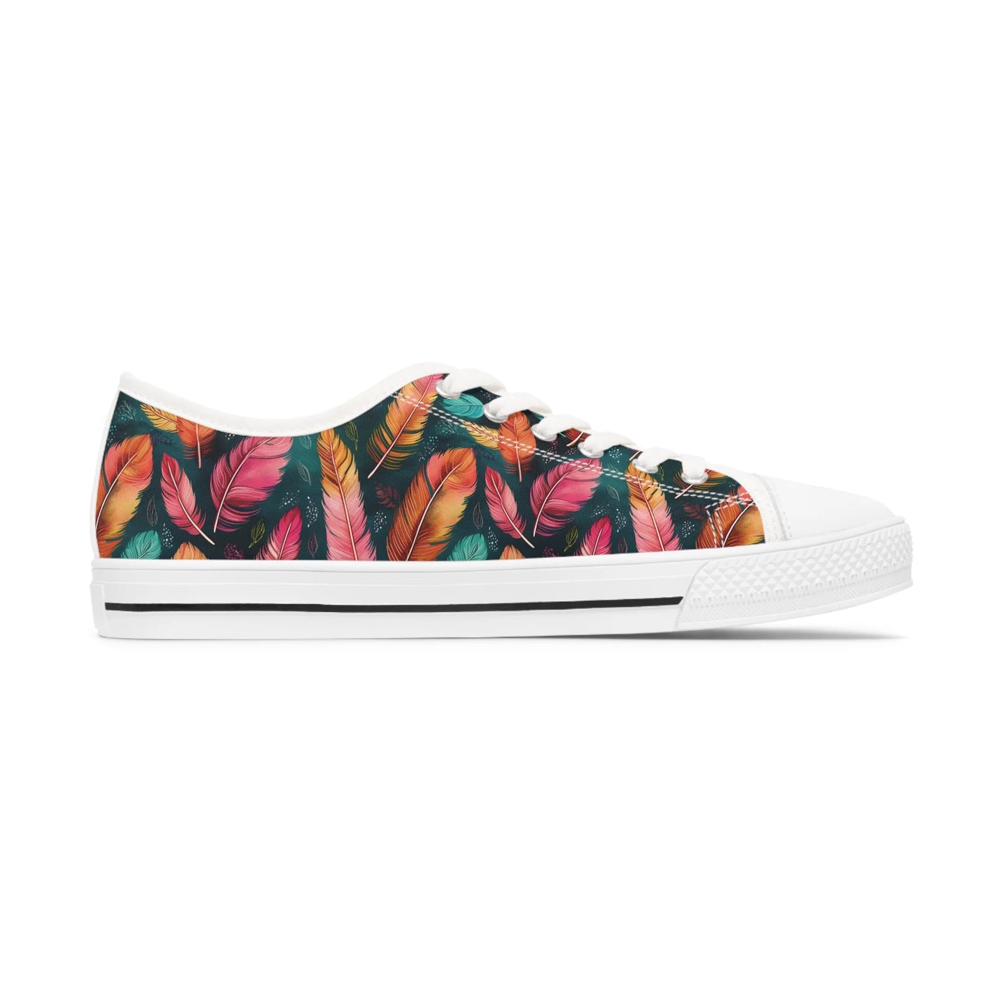 Wonderful Feathers Low Top Sneakers