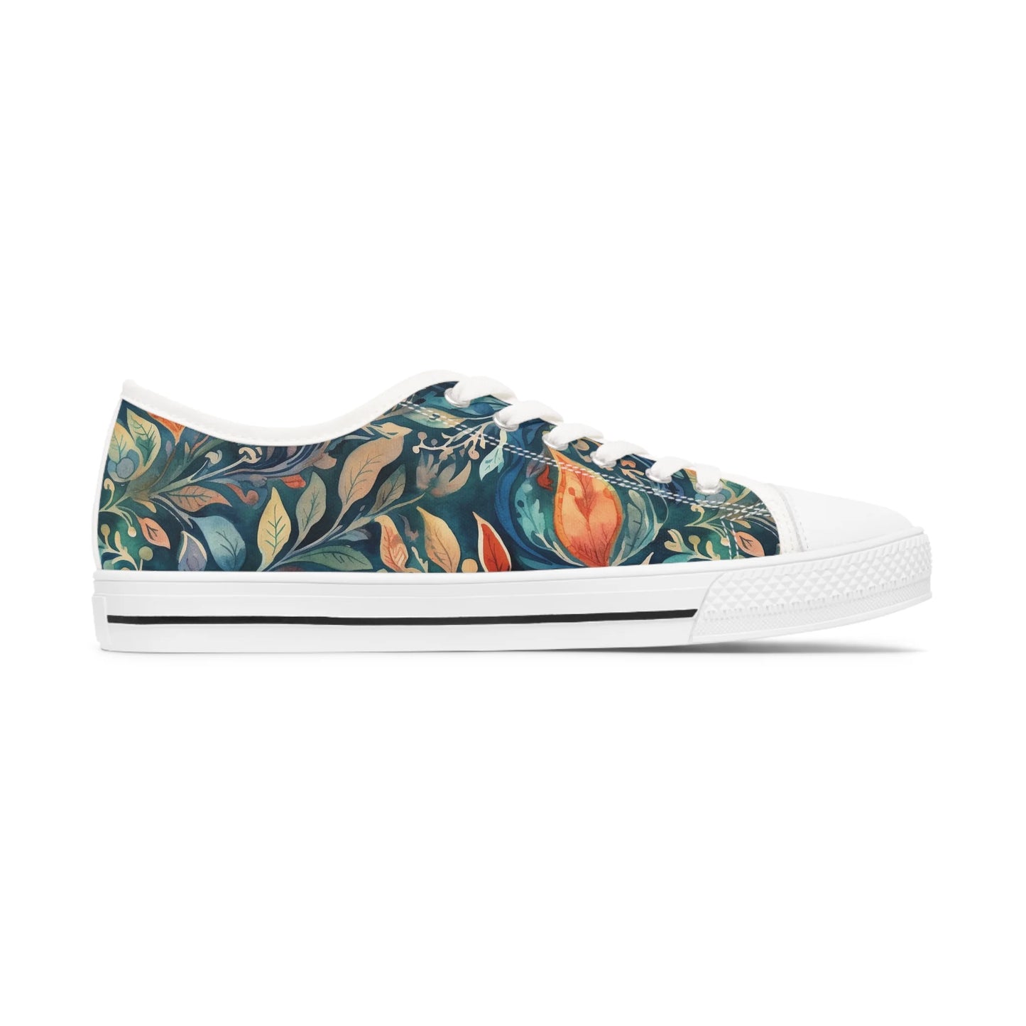 Bohemian Bloom Low Top Sneakers