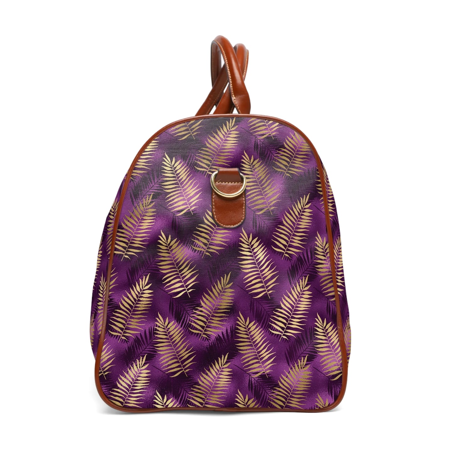 Violet & Gold Tropical Magic Travel Bag