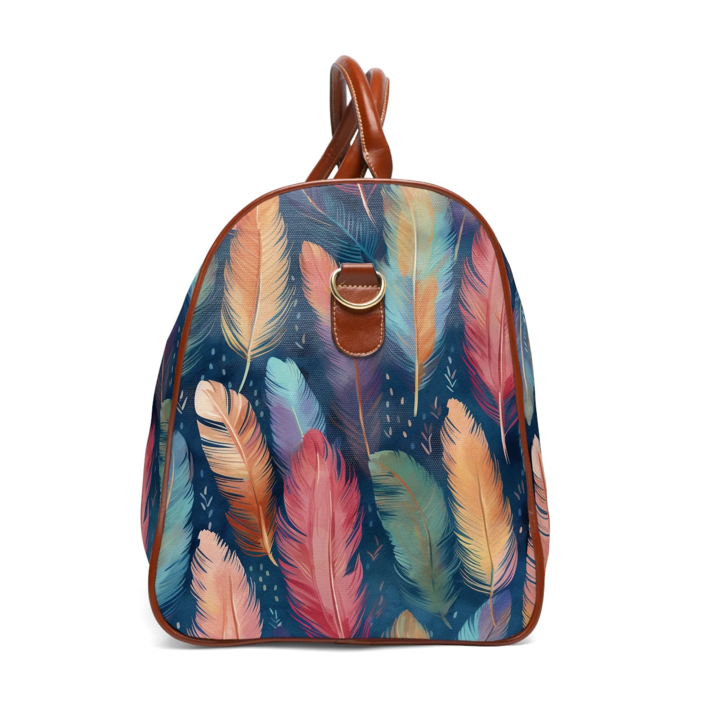 Dance of Wild Birds' Feathers Travel Bag