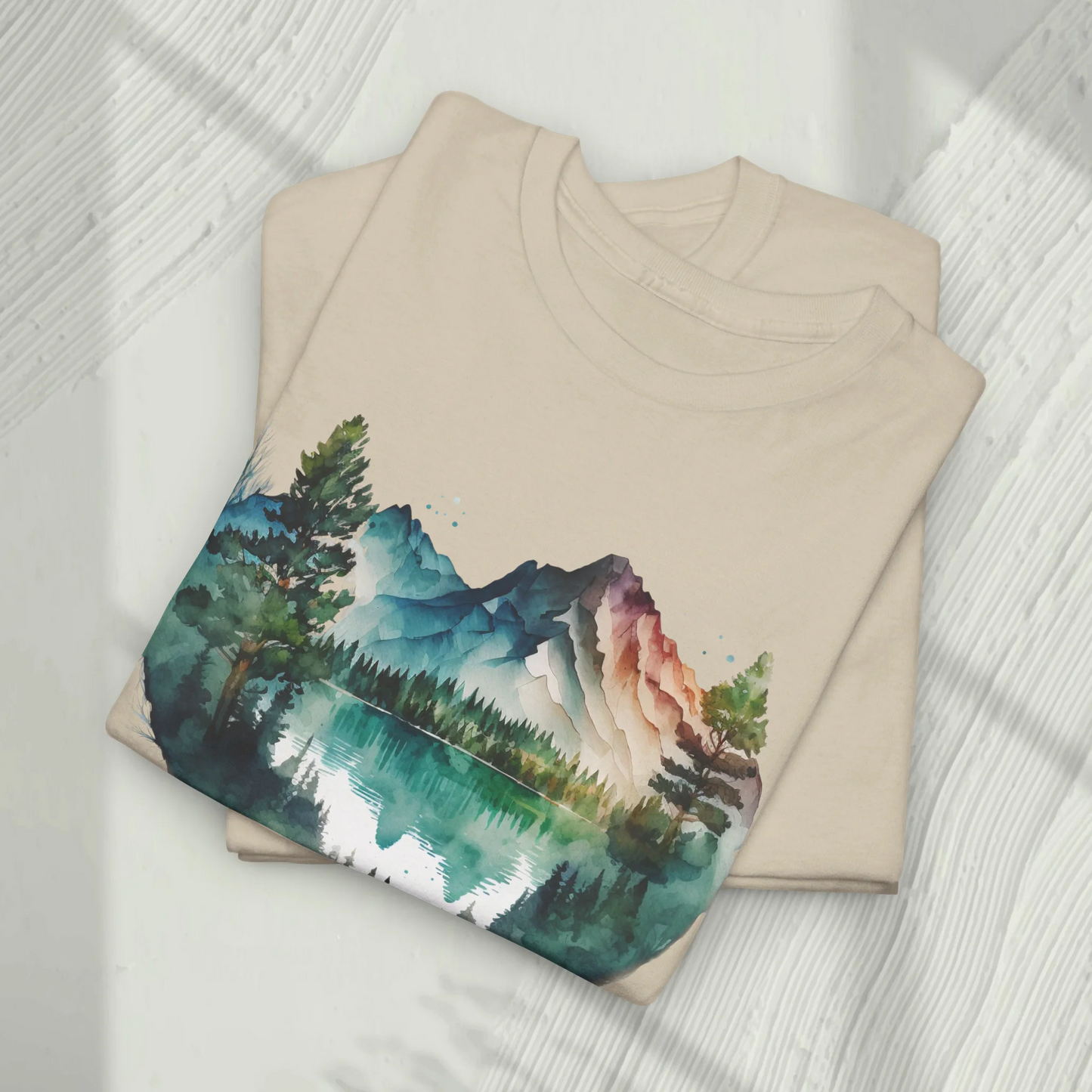 Falling in Love with the Forest Woman Heavy Cotton T-shirt