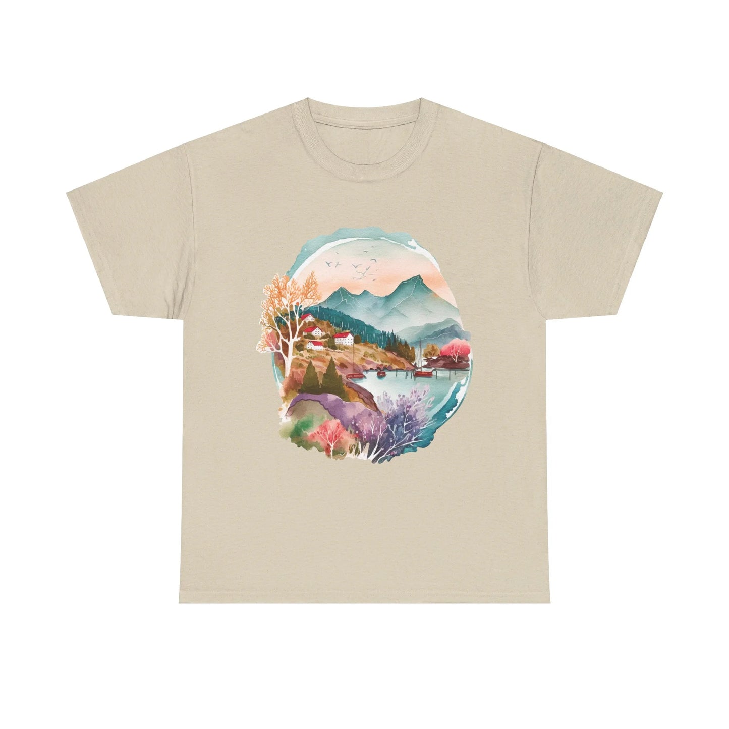 Forest Whispers Woman Heavy Cotton T-shirt