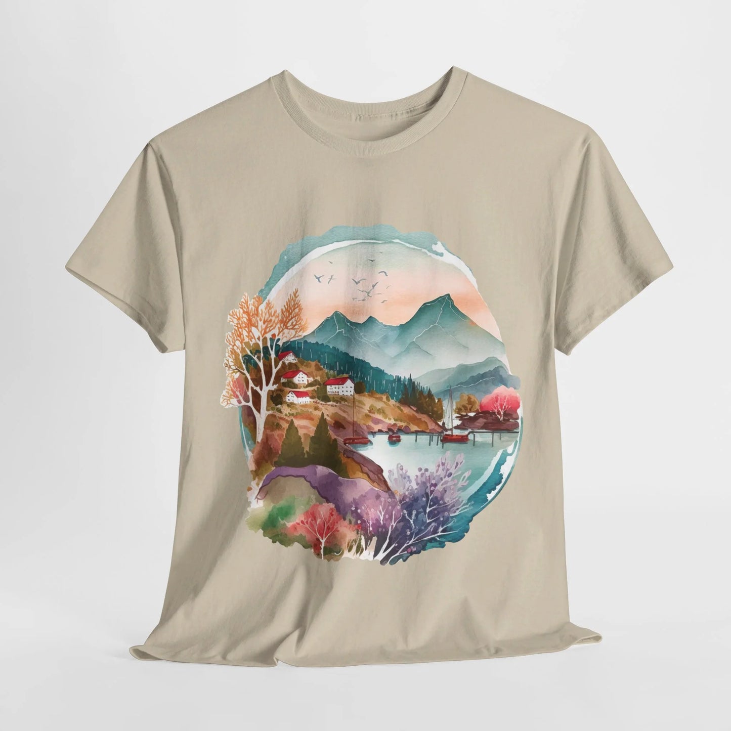 Forest Whispers Woman Heavy Cotton T-shirt