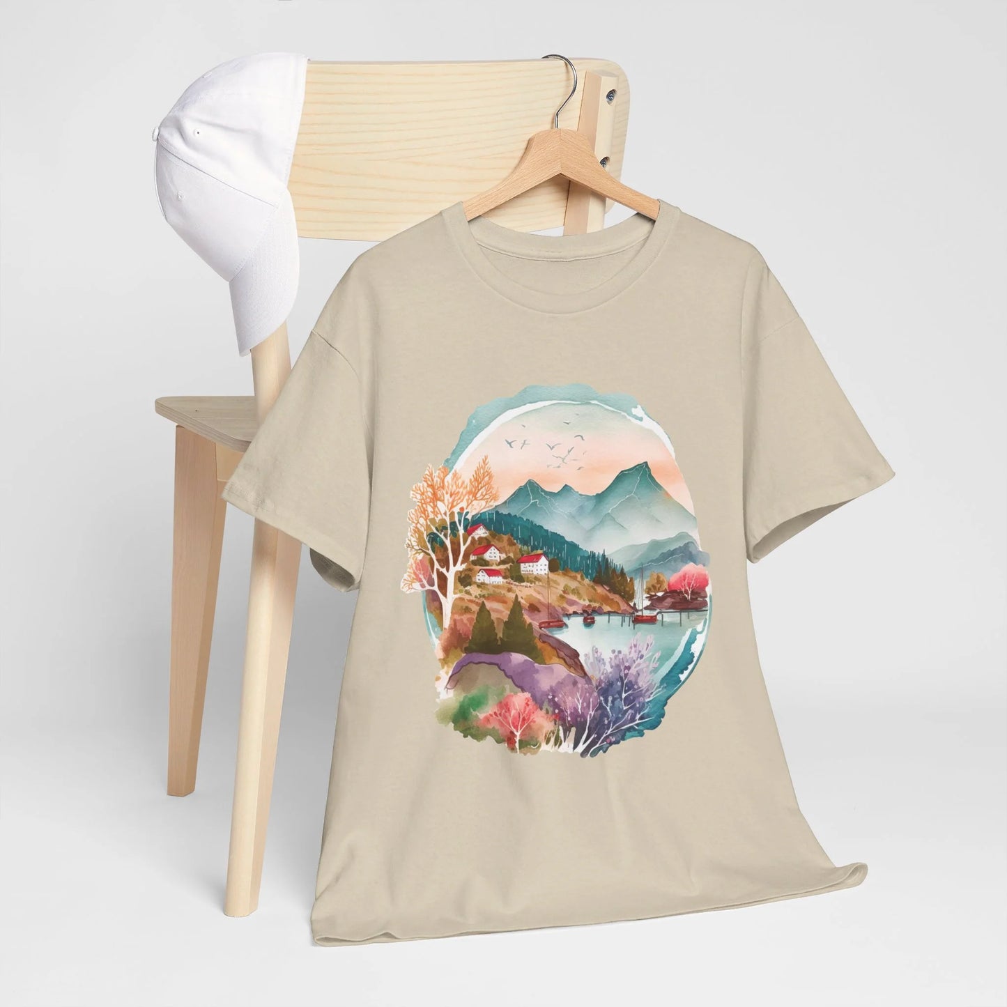 Forest Whispers Woman Heavy Cotton T-shirt