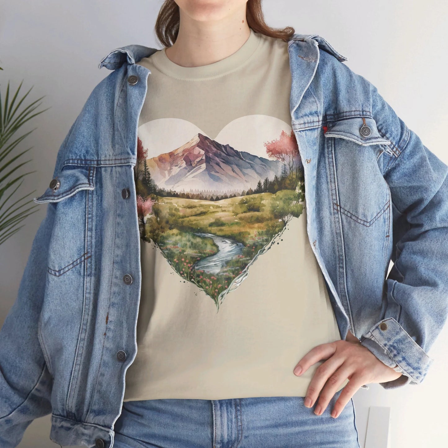 Deepening the Love for Forest Treasures Woman Heavy Cotton T-shirt