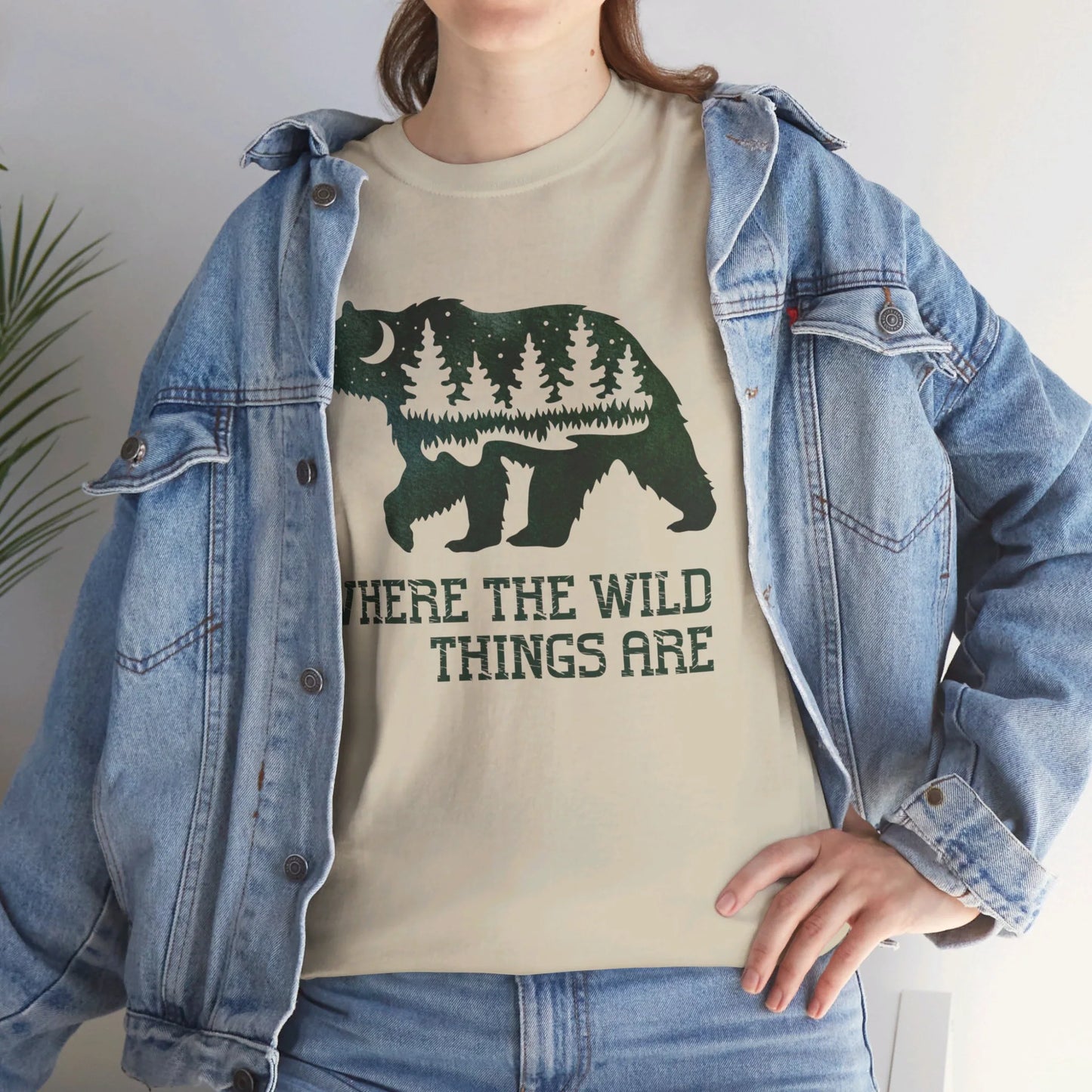 Where the Wild Things Are Woman Heavy Cotton T-shirt