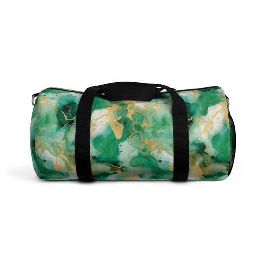 Simplicity in Green Duffel Bag
