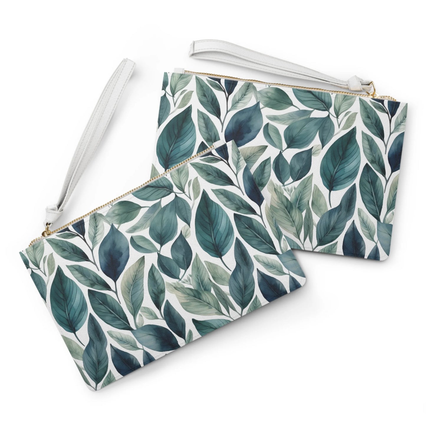 Sleek Foliage Clutch