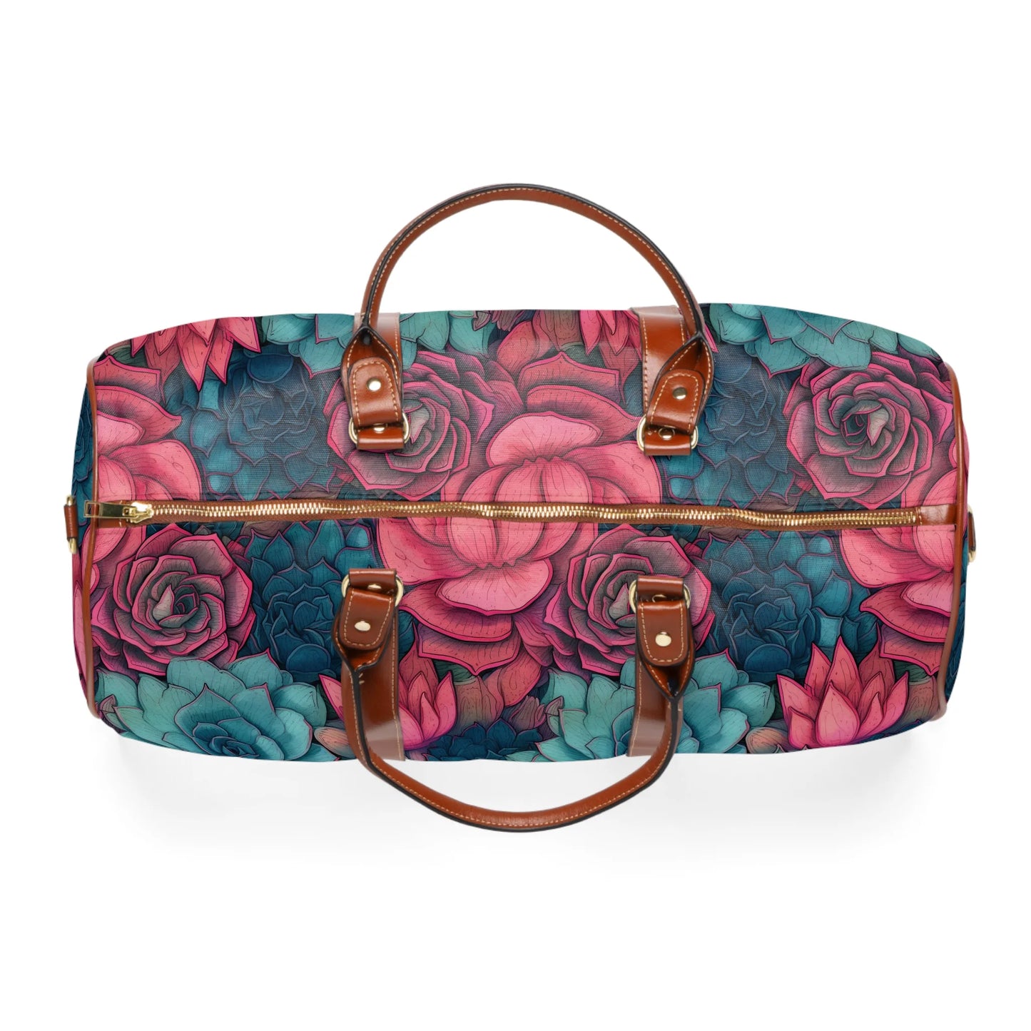 Bright Eternal Flowers Fantasy Travel Bag