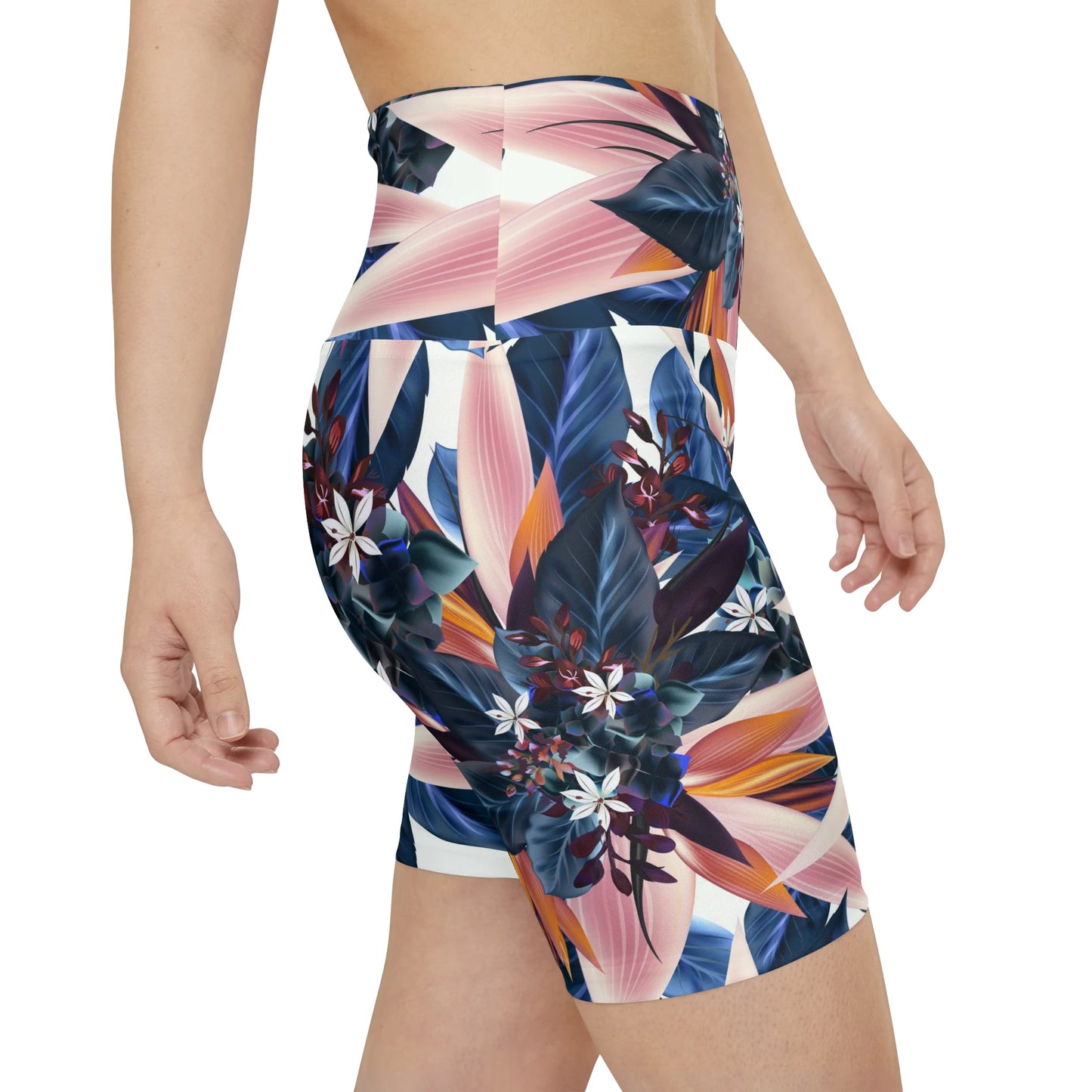 Tropical Beauty Biker Shorts