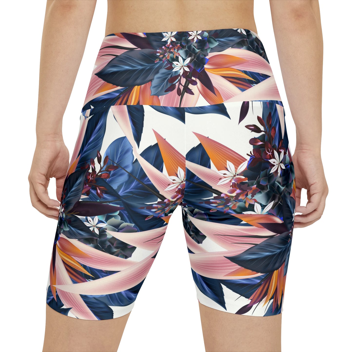 Tropical Beauty Biker Shorts