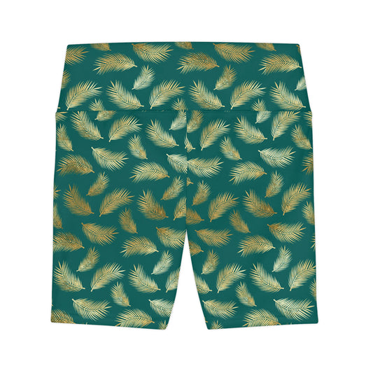 Tropical Vibes Biker Shorts