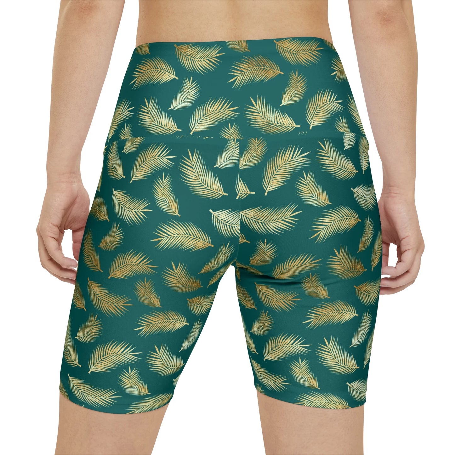 Tropical Vibes Biker Shorts