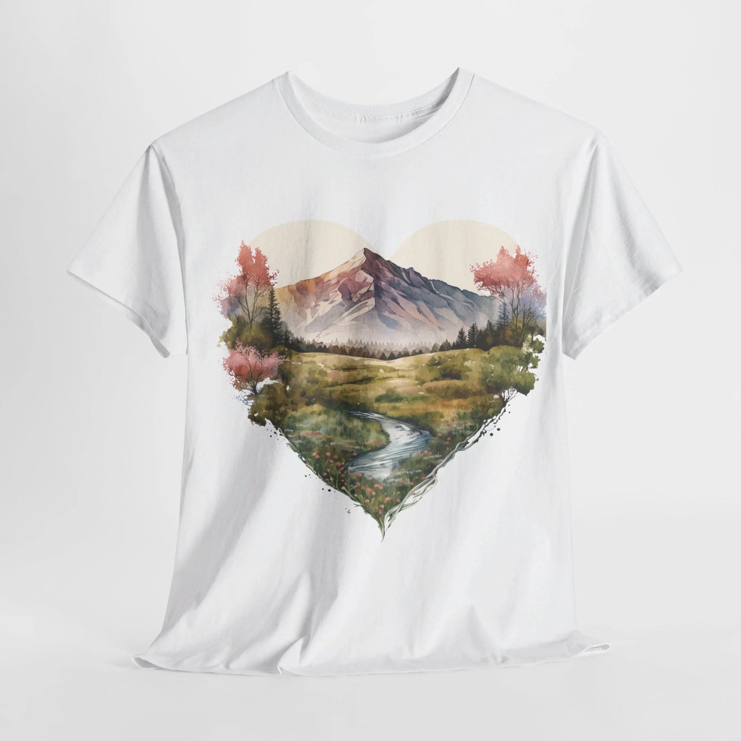 Deepening the Love for Forest Treasures Woman Heavy Cotton T-shirt