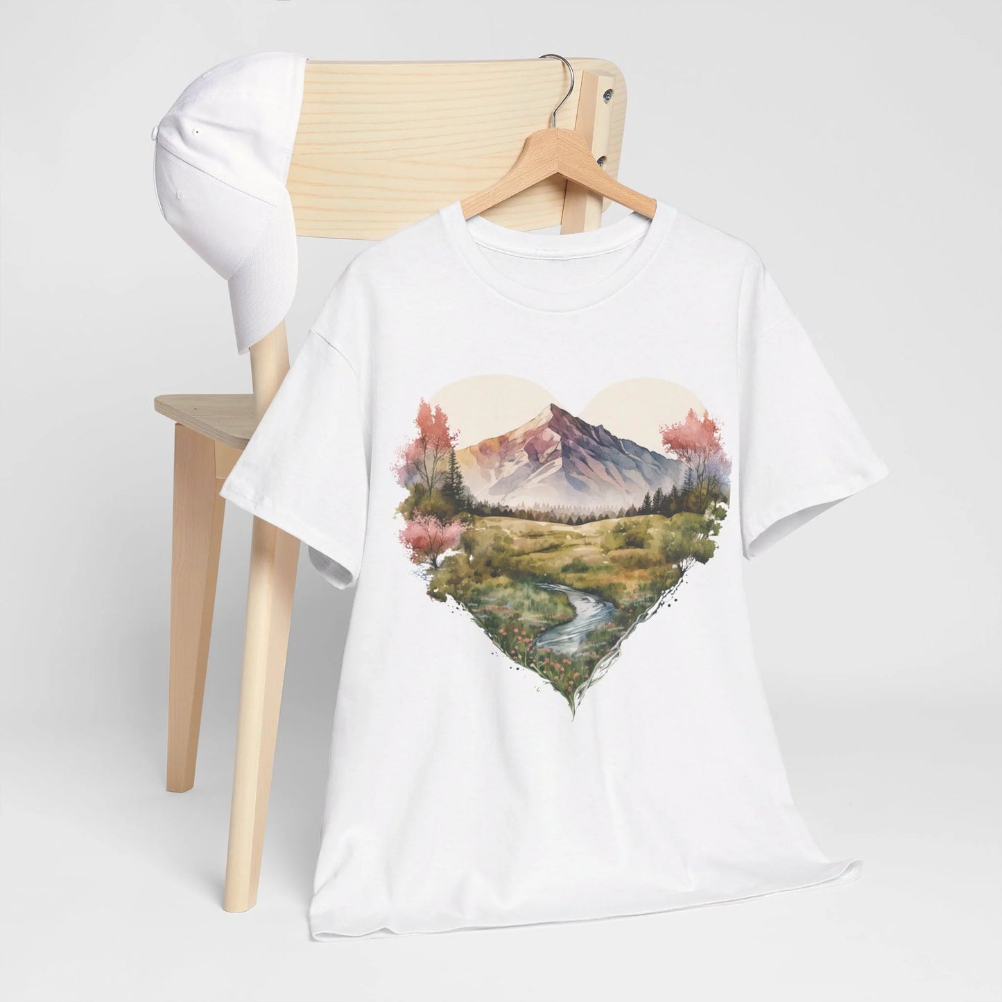 Deepening the Love for Forest Treasures Woman Heavy Cotton T-shirt