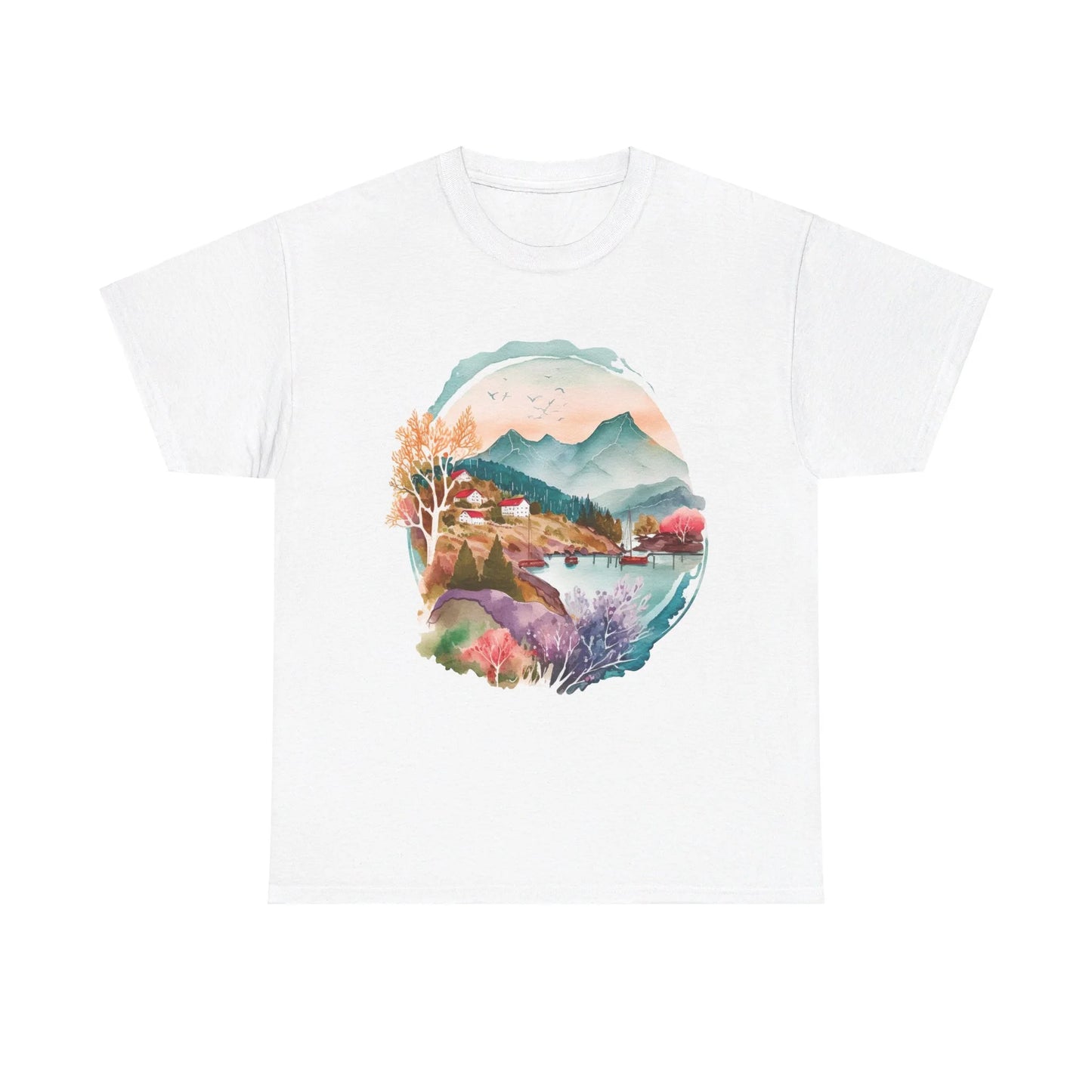 Forest Whispers Woman Heavy Cotton T-shirt