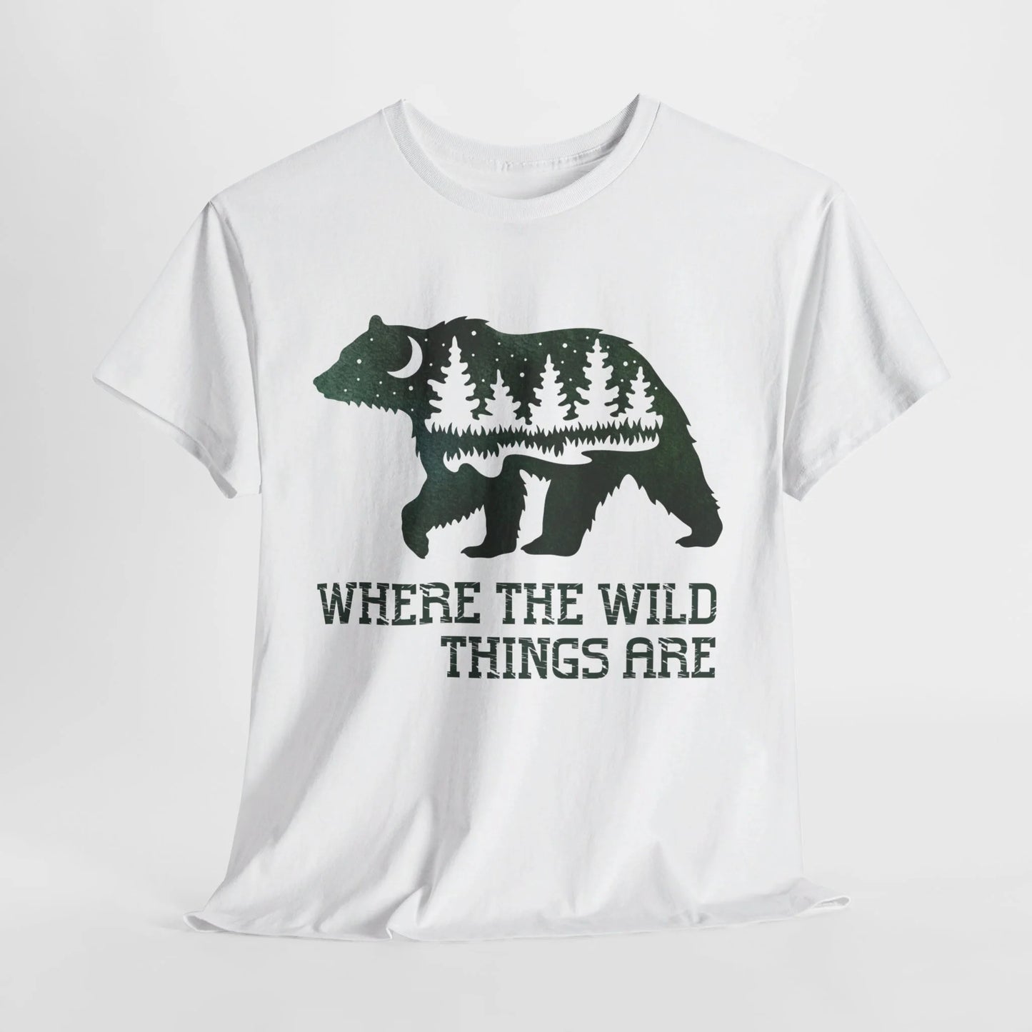 Where the Wild Things Are Woman Heavy Cotton T-shirt