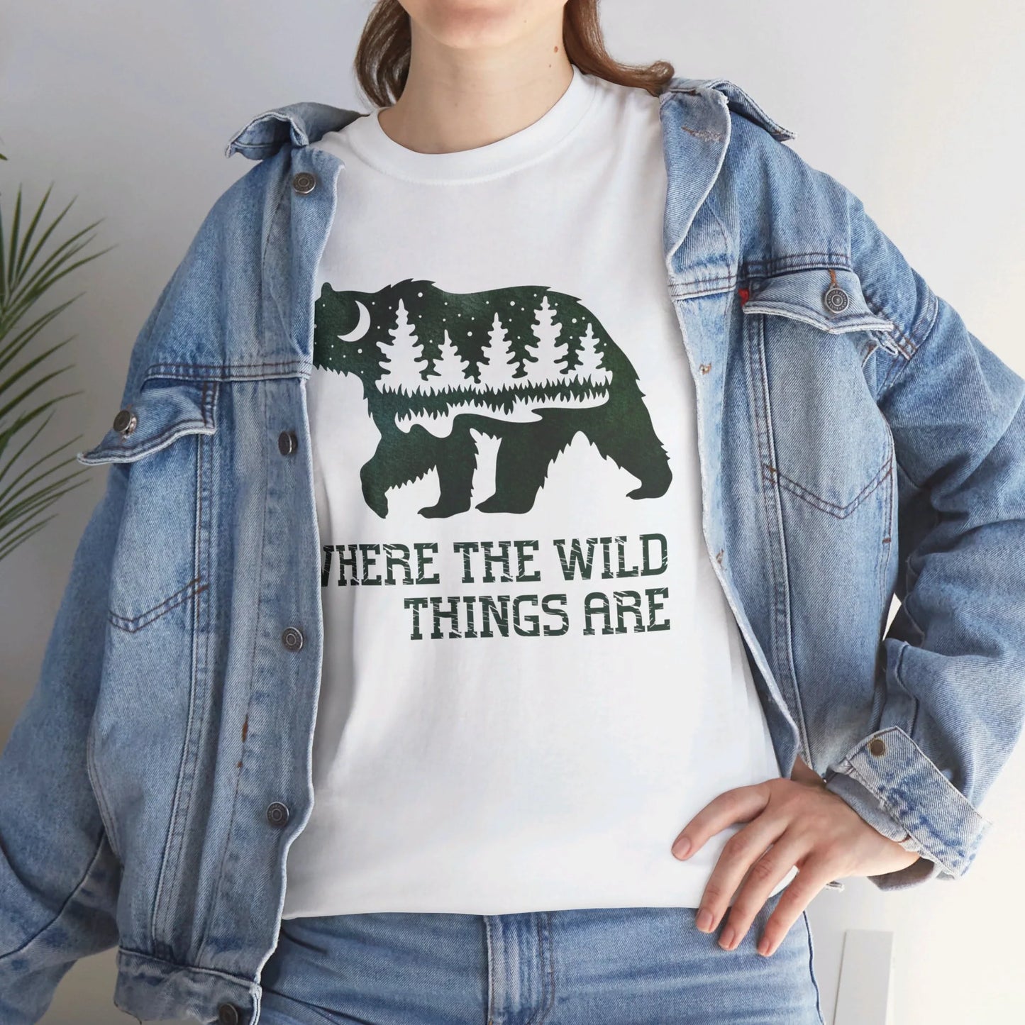 Where the Wild Things Are Woman Heavy Cotton T-shirt