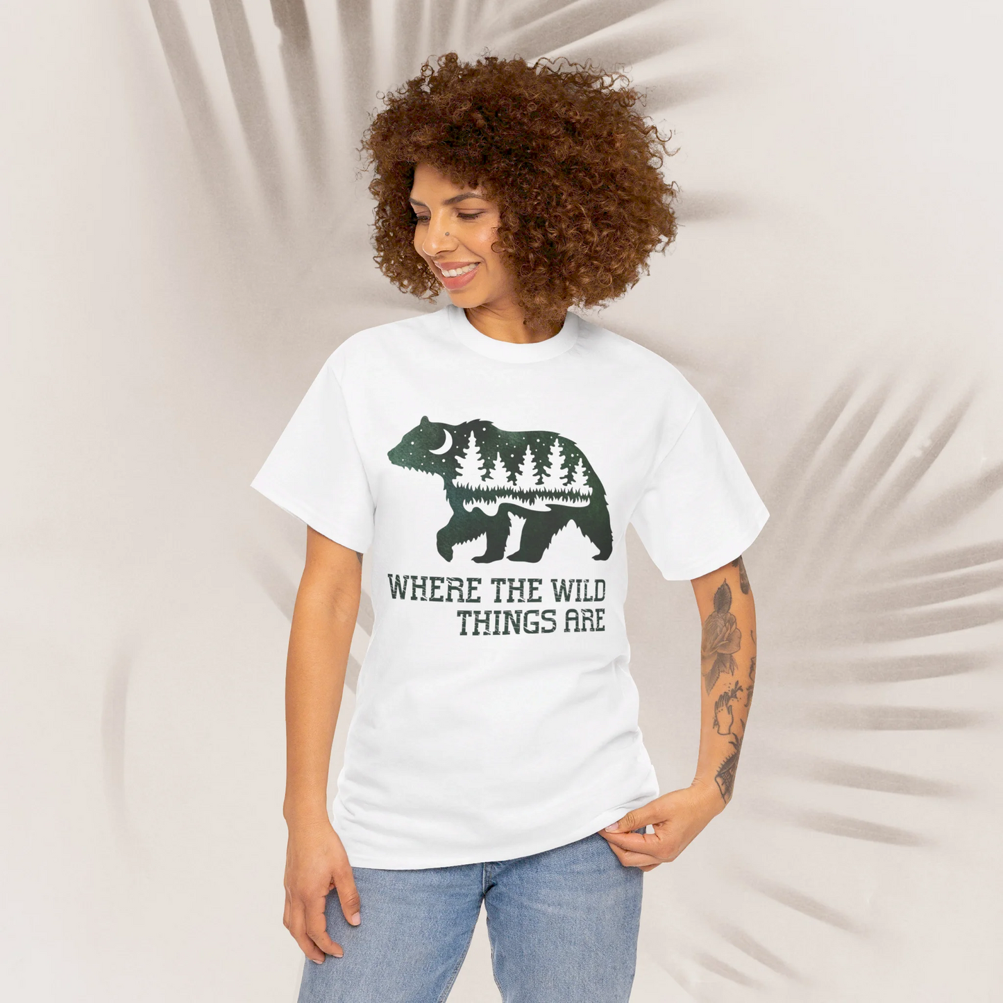 Where the Wild Things Are Woman Heavy Cotton T-shirt