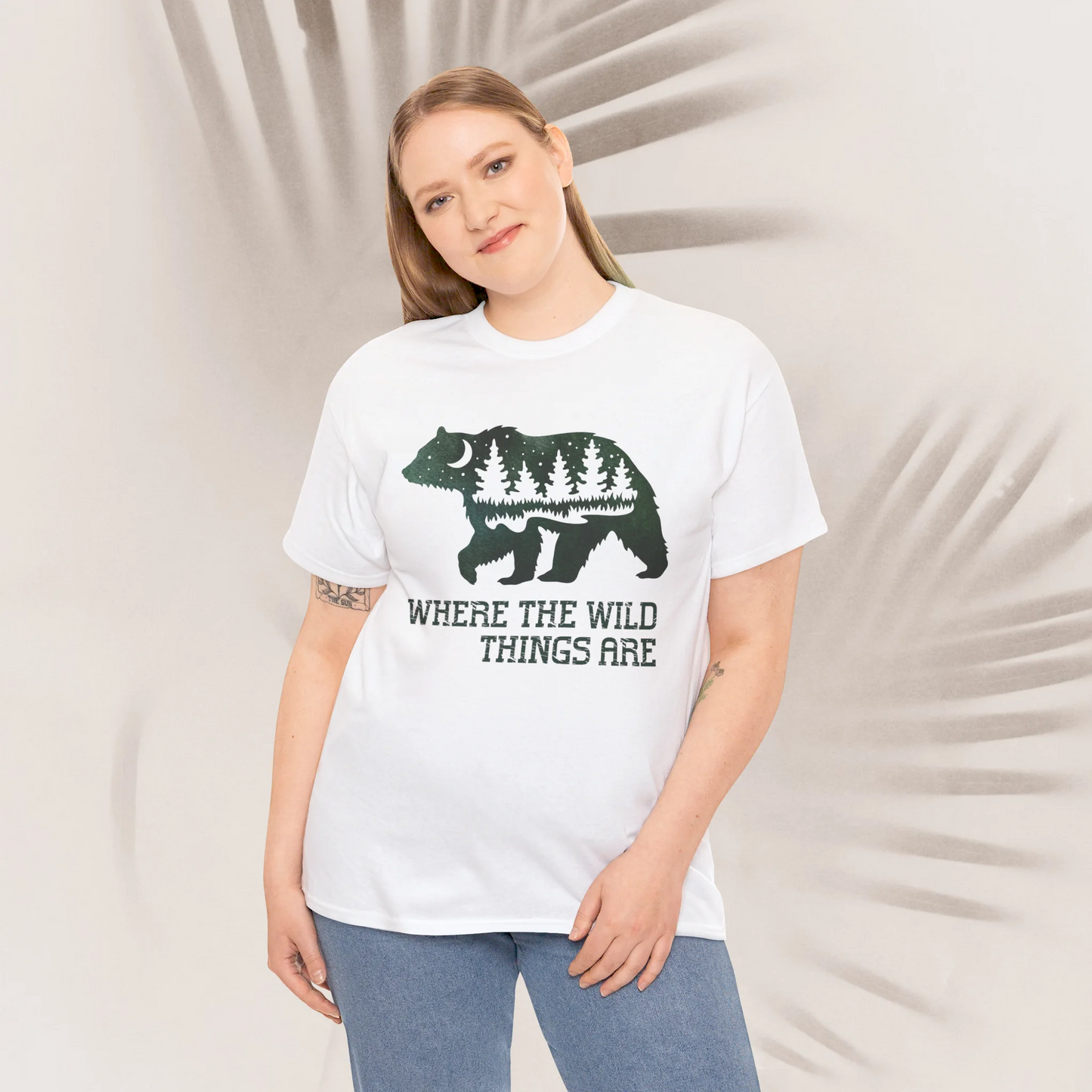 Where the Wild Things Are Woman Heavy Cotton T-shirt