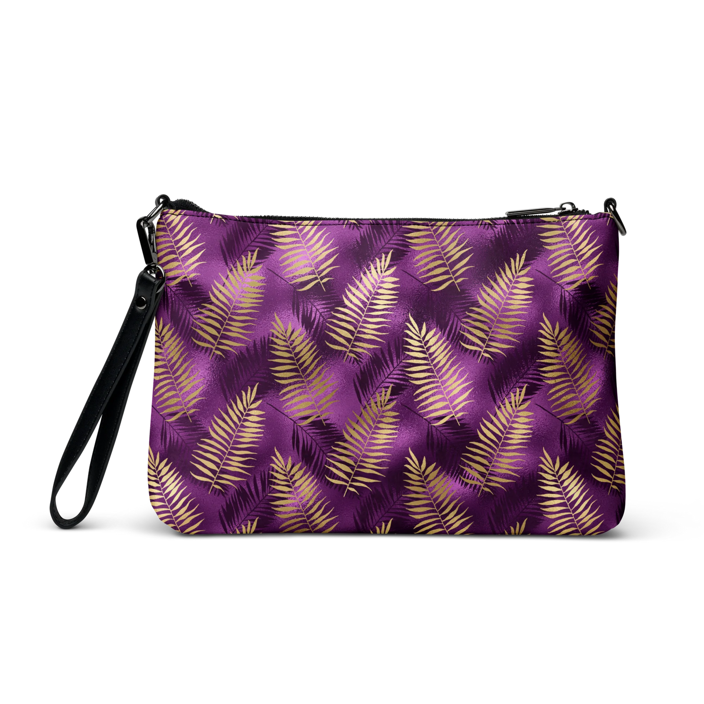 Violet & Gold Tropical Magic Crossbody Bag