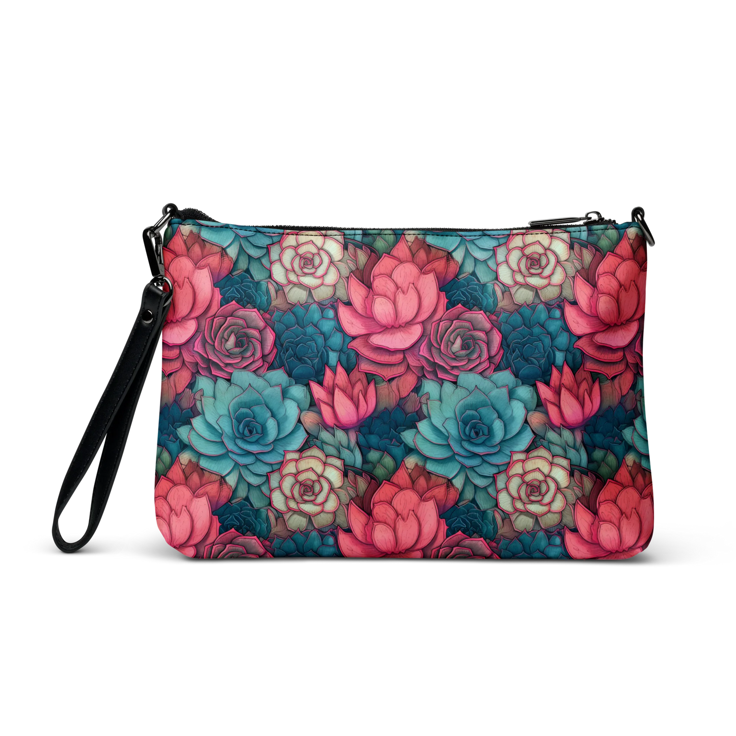 Bright Eternal Flowers Fantasy Crossbody Bag